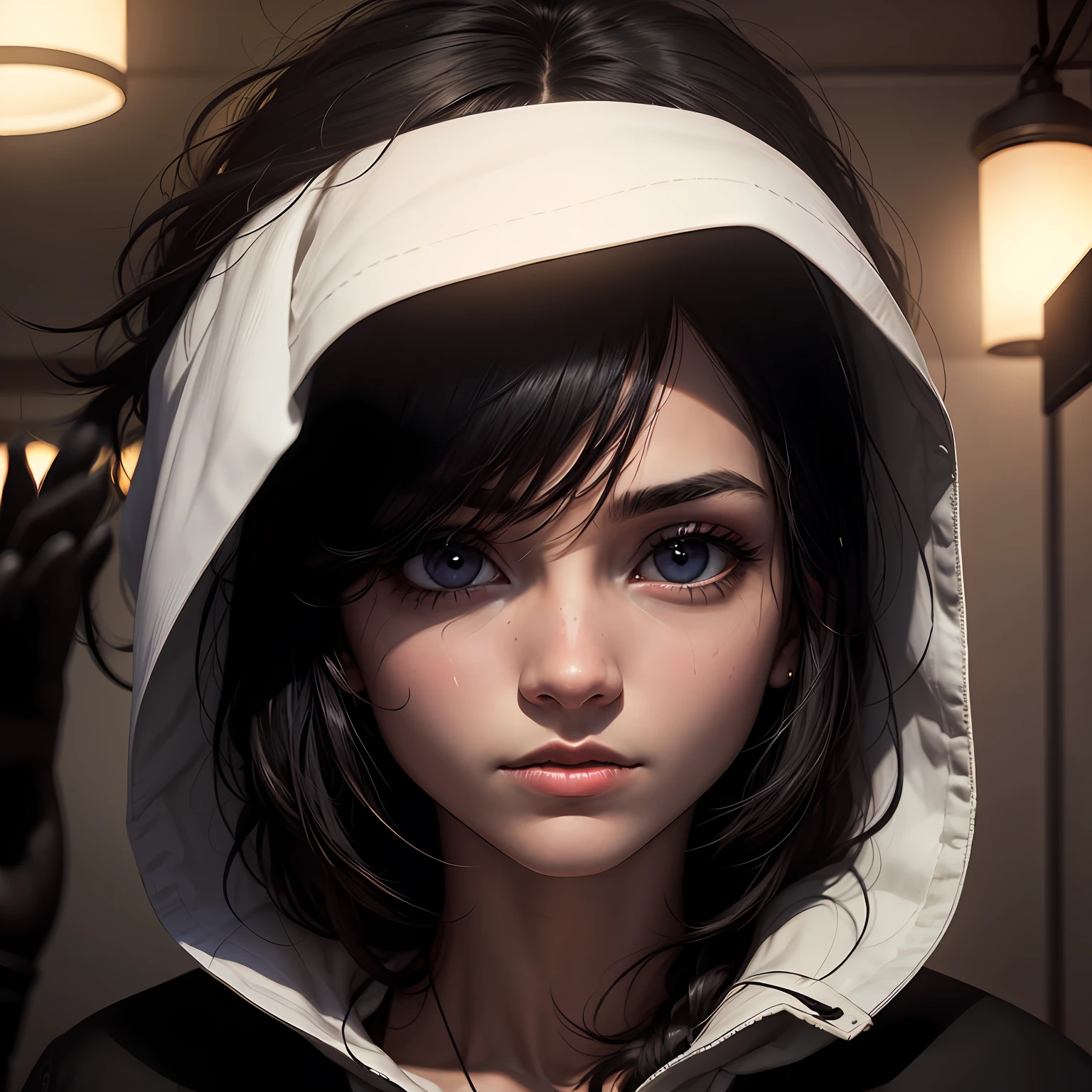 The night gave me black eyes,I use it to find the light