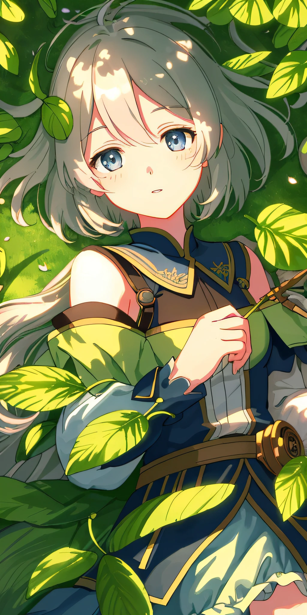 Masterpiece, best quality, (very detailed CG unity 8k wallpaper) (best quality), (best illustration), (best shadows) Nature&#39;s delicate leaves petals of various colors falling in the air light Tracking, super detailed --v6