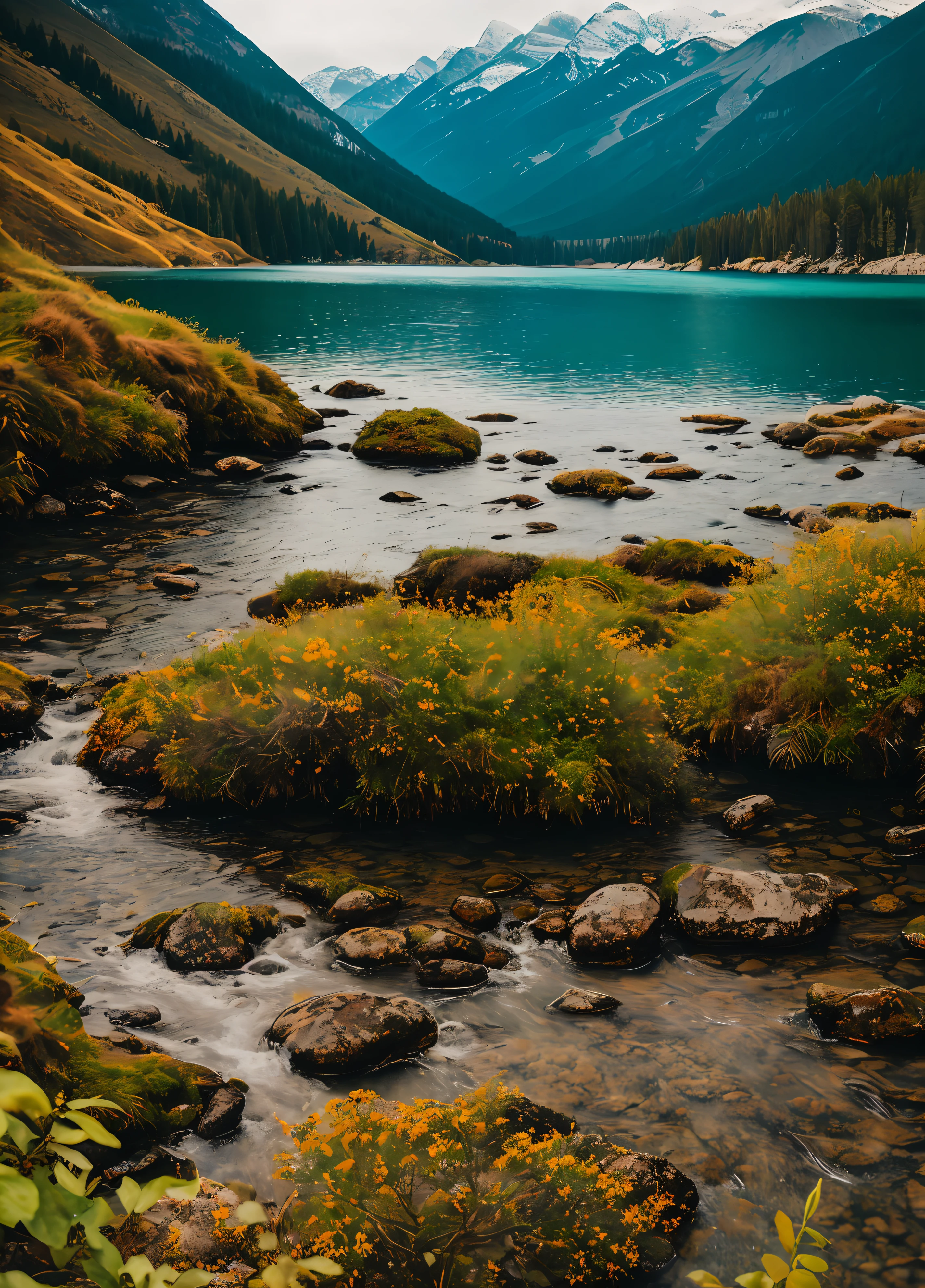 RAW photo of a landscape, small details, photorealistic, ultra-realistic photo, 8k uhd, dslr, soft lighting, high quality, film grain, Fujifilm XT3, (masterpiece)