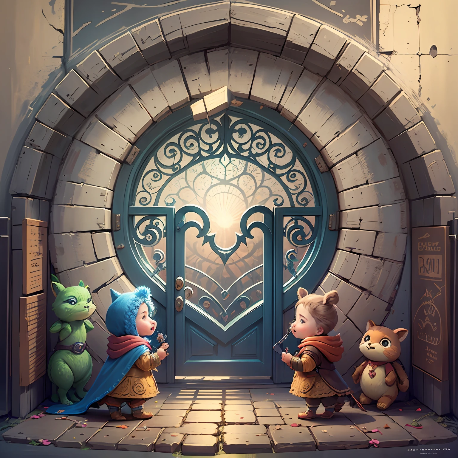 magic gate
for children's book