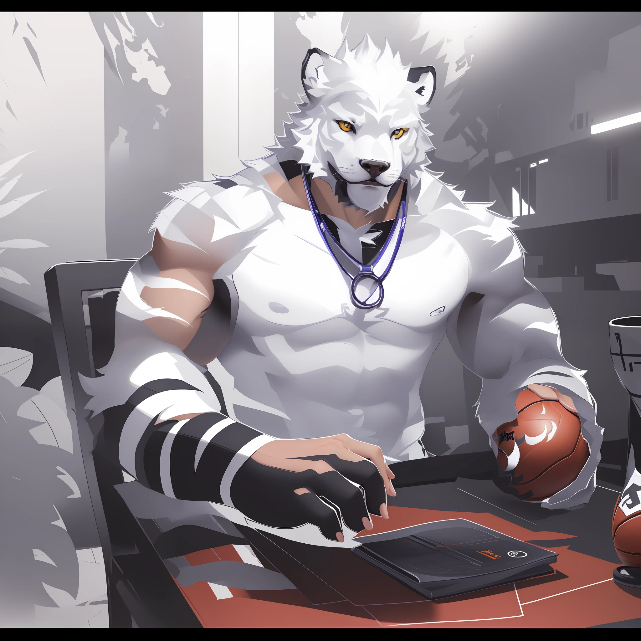 White Wolf Sports Basketball topless
