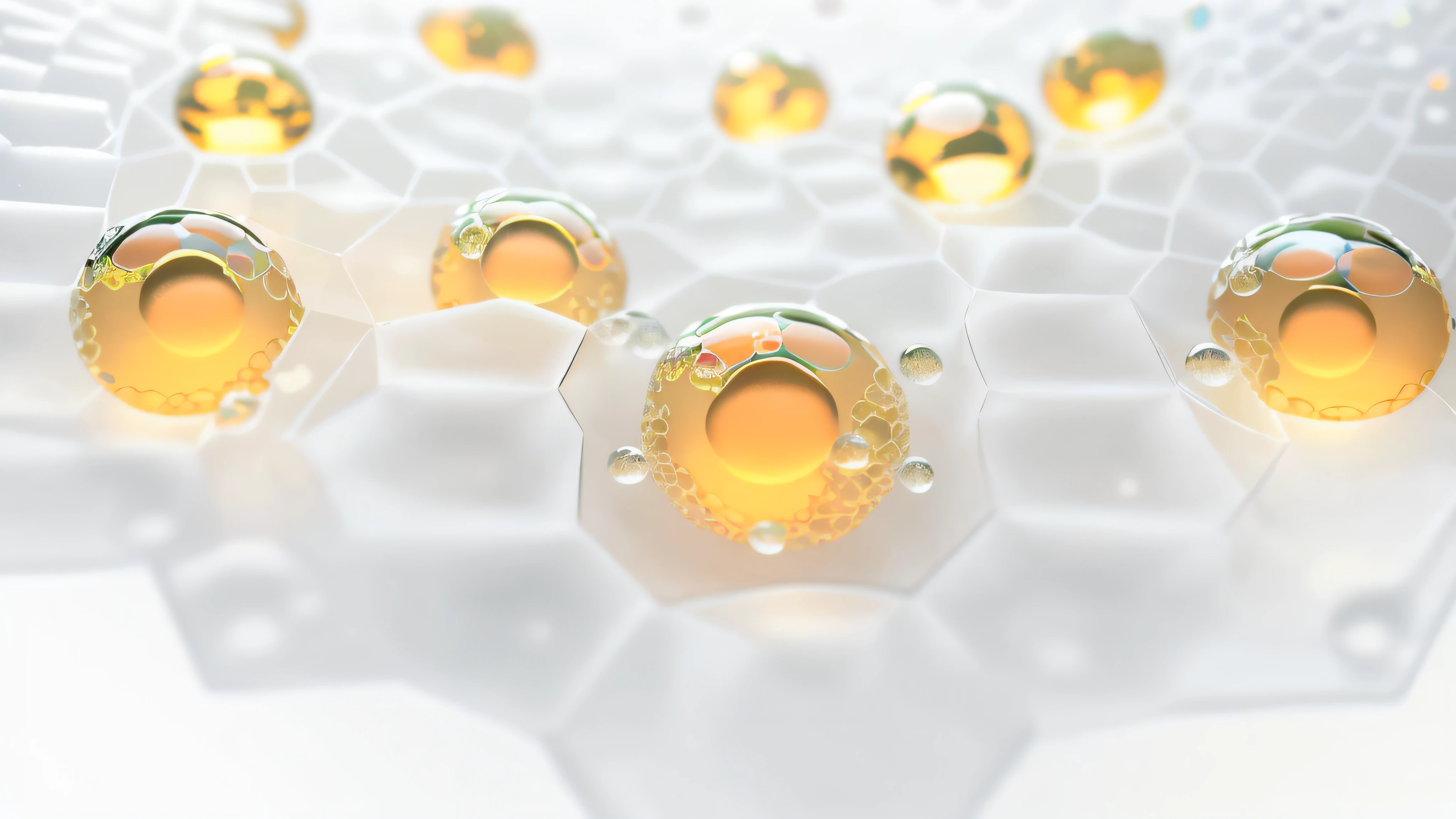 Authentic texture,White bubbles with water droplets in a glass bowl, Glass art style, Dynamic energy flow, Ambient occlusion
Glowing balls, White background, Organic form pastel shades, Tinkercore --AR 3:4 --q 5 --s 1000 --iw 2style raw