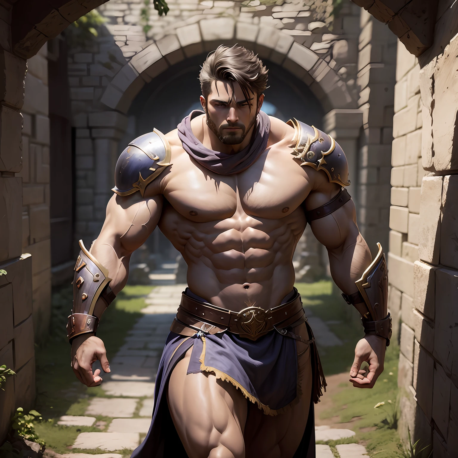 ancientry Gladiator A warrior musculature --auto