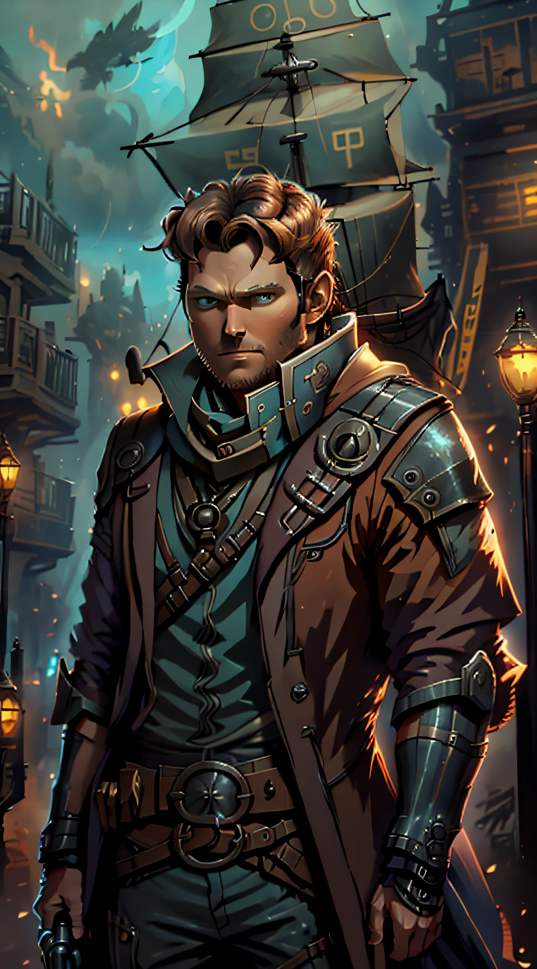 Steampunkai, Chris Pratt como soldado Cogpunk --auto