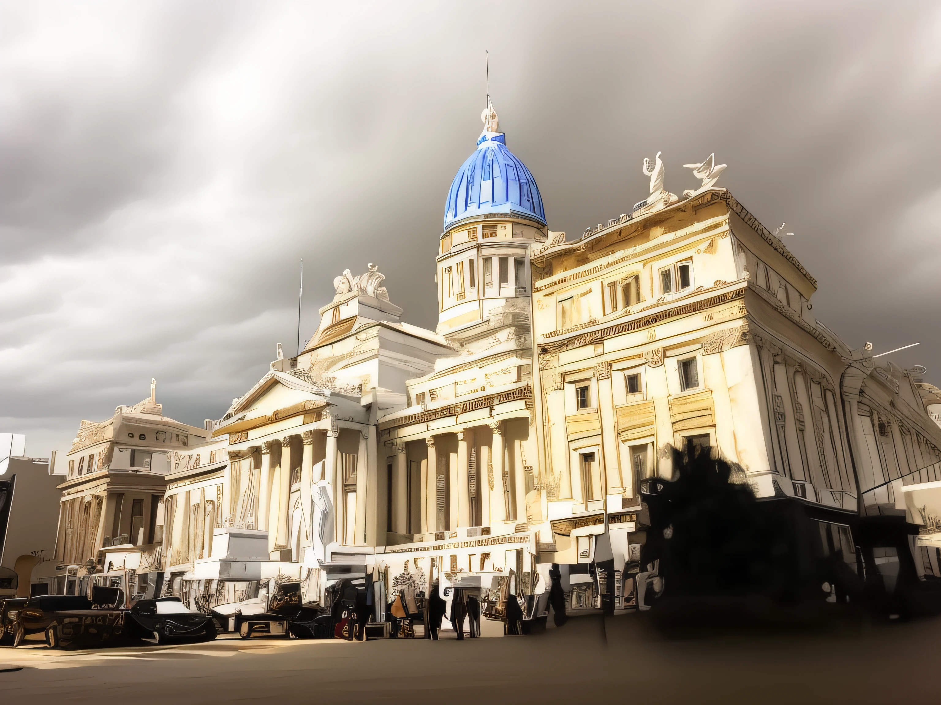 Escultura maqueta blanca de 1 congreso, Classical antiquities, White marble model sculpture, Classical model sculpture, Classic marble model, Large model, (((White Greek marble statue))), ((fotorrealista)) realista, luz proveniente de arriba, yeso, Foto de estudio.