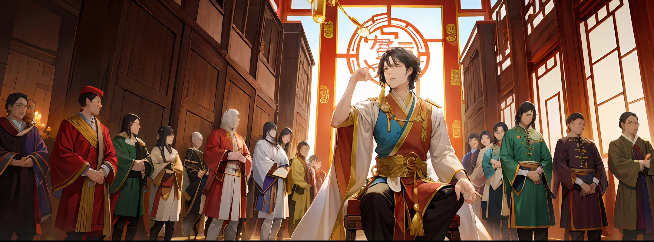 The king glorifies Shangguan Wan'er
