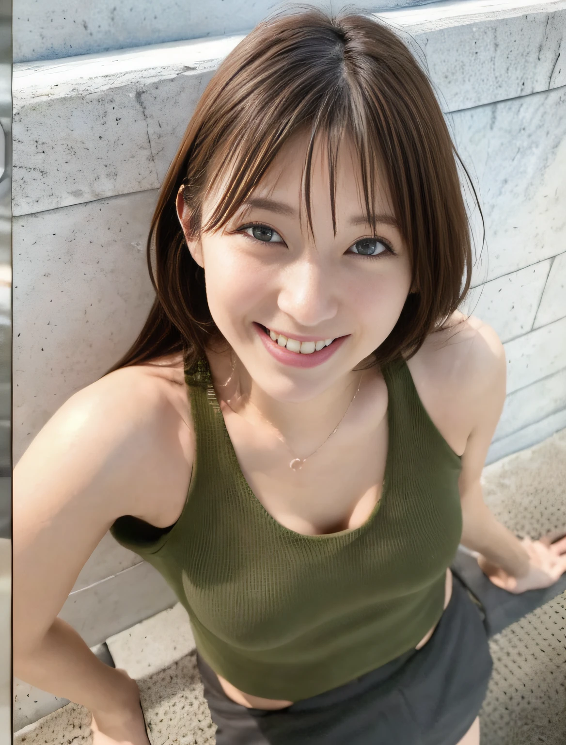 ((Best Quality, 8k, Masterpiece:1.3)), Very Detailed Face and Skin Texture, Very Realistic Face and Skin Texture, Detailed Eyes, Double Eyelids, Attractive Body Model, Japan Person Model, Young Cute Gravure Idol, Attractive Body, Slim Girl Model Pictures, Realistic Breast Size, Bikini, Full Body, Wearing Micro Bikini: 1.5, Beach: 1.2, Smiling, Random Gravure Pose
