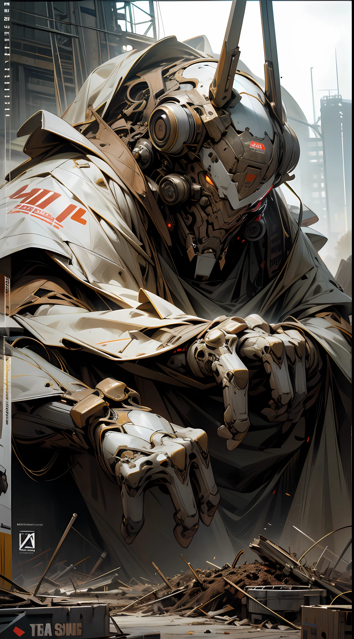 Waste soil style,Doomsday series,Clean style,light toned,tmasterpiece,ultra-realistic realism,Cool,giant things,HighestQuali,poster for:1.4,The texture is clear,Complete details,tmasterpiece