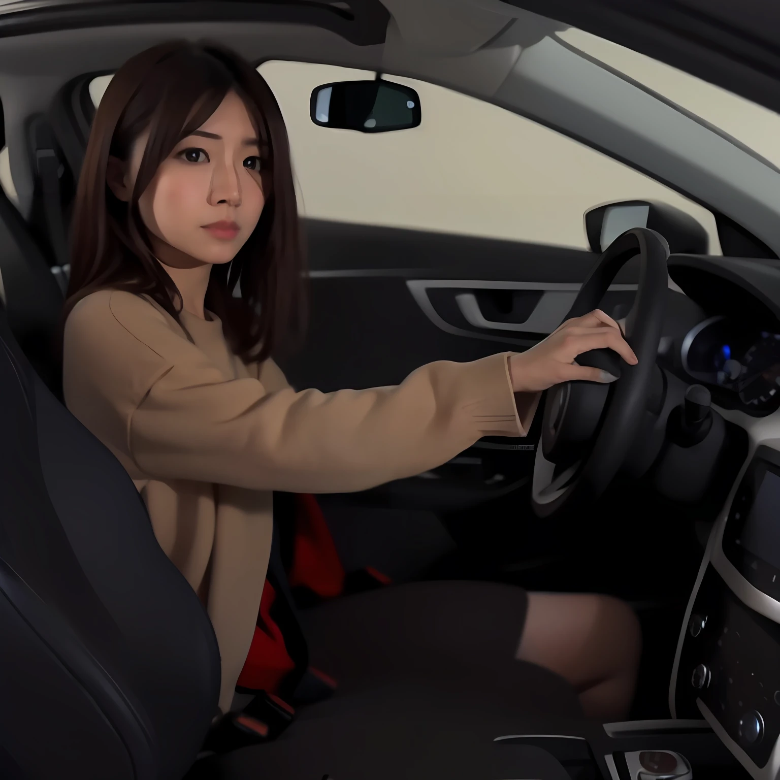 The car mirrors are equipped with small cameras,Wide-angle camera,a picture,Top-down camera angle,front-facing looking at camera,product introduction photos,detailed product image,High angle camera,Unique camera angle,high resolution product photo,high quality product photo,high angle close up shot,Take the view directly,detailed product photo,detailed wide shot。