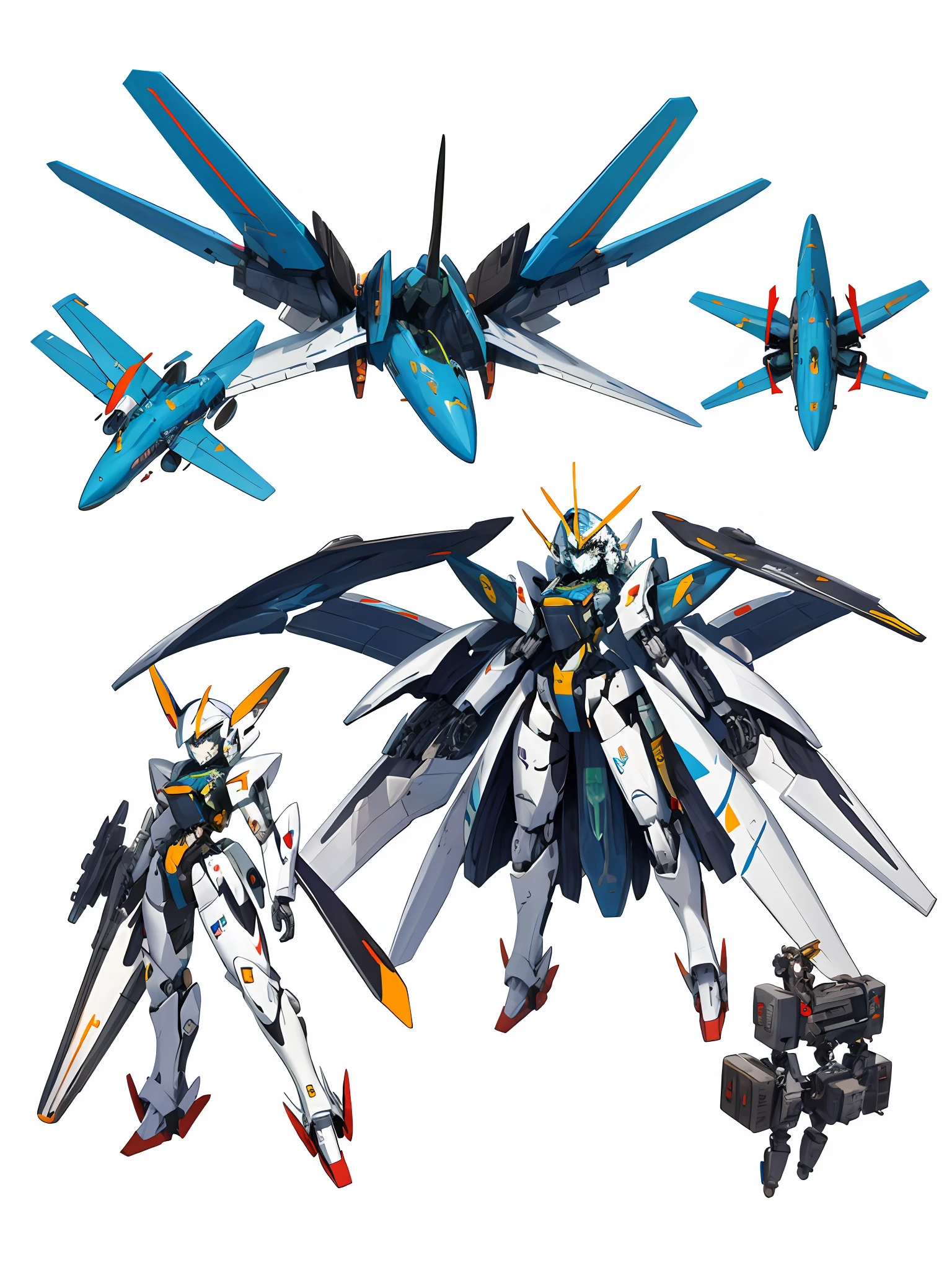 Aircraft mecha