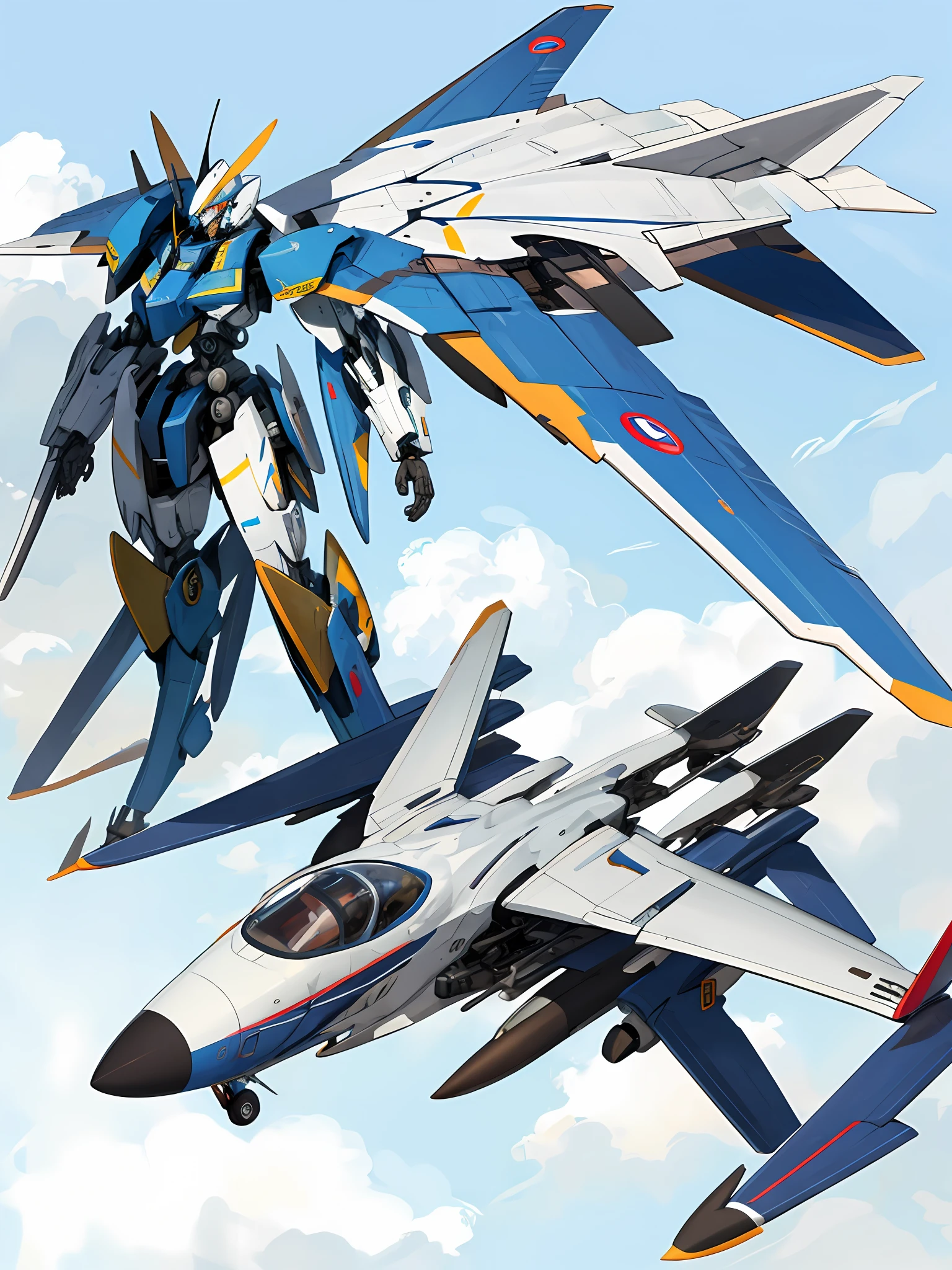 Aircraft mecha