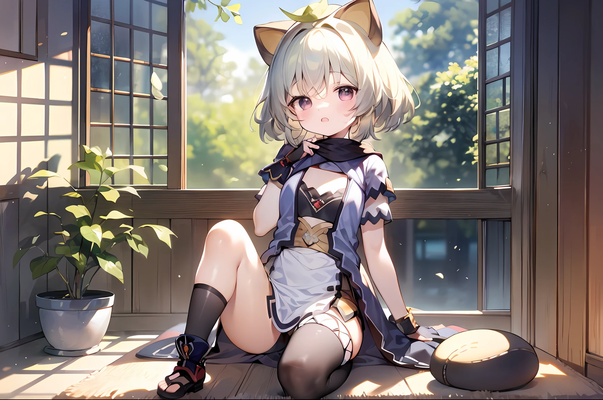 best qualtiy，（kawaii：1.1），（adolable），（A high resolution：1.2），Incredibly Ridiculous res：1.3，Incredibly Fine Illustrations，cute female ，whitestocking