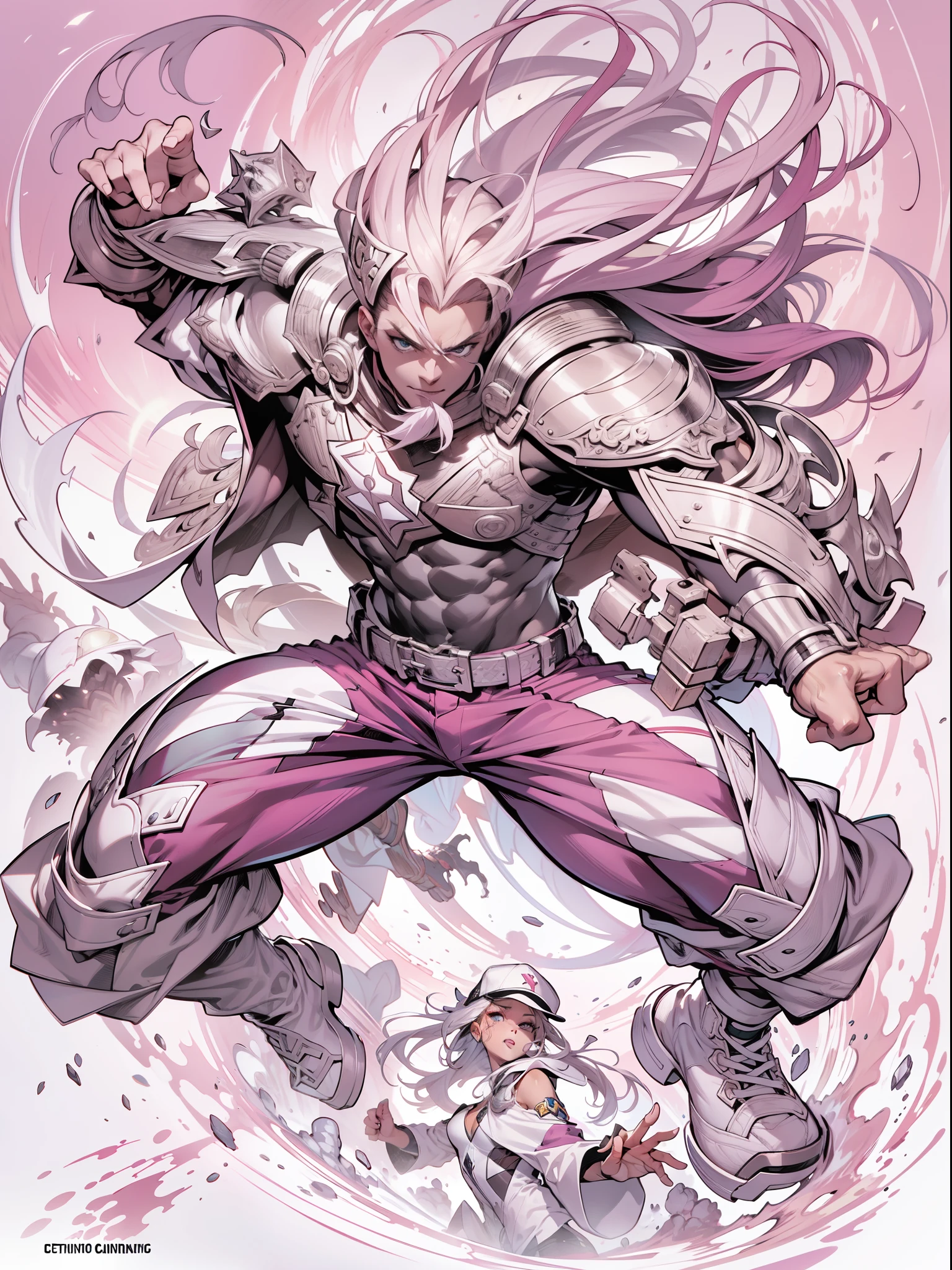 arte principal de joe madureira),Drawing full of action and adventure, fantastic paintings ,estilo grafite;, best quality, alta qualidade, alto, aprimoramento de detalhes, ((imagem mais bonita do mundo)), master part, best quality, alta qualidade, alto, aprimoramento de detalhes, ((imagem mais bonita )), , emphasis on the correct 5 fingers on each hand and the correct shade, , imagem brilhante, 4k, high resolution, comic book, personagem de quadrinhos, comic, alta qualidade, master part, best quality, alta qualidade, alto, Amazing lighting, aprimoramento de detalhes, imagem mais bonita do mundo, 8K resolution, Inspirador, disco Rigido, 4k, master part, alto, Absurdo, Natural volumetric lighting and better shadows, profundidade de campo, foco nítido,::Inking Comix in Pencil por Richard Luong ::cientista masculino incrivelmente bonito com bigode, perfeito e detalhado angular agudo oval face humana, corpo inteiro, comiс style, anatomia perfeita, Centrado, Approaching perfection, Dynamic, altamente detalhado, folha de caracteres, art-station, arte conceitual, liso, foco nítido, illustration, olhos negros, Feliz, imagem brilhante, 8k, como assistir a um filme digital, Arte por Stanley Artgerm Lau, Arte por Kenneth Rocafort, Arte por Genzoman, Arte de Joe Madureira, Arte por BlushySpicy, Art by Stjepan Sejić, arte por j scott campbell, Art by Guillem March, Arte por Citemer Liu, 4k, high resolution, comic book, personagem de quadrinhos, comic, alta qualidade, best quality, alta qualidade, detalhes intrincados, Ultra sharp, extremamente detalhado CG unidade 8k, Man with white denim blouse and cap, correndo freneticamente em uma cidade cheia de gente