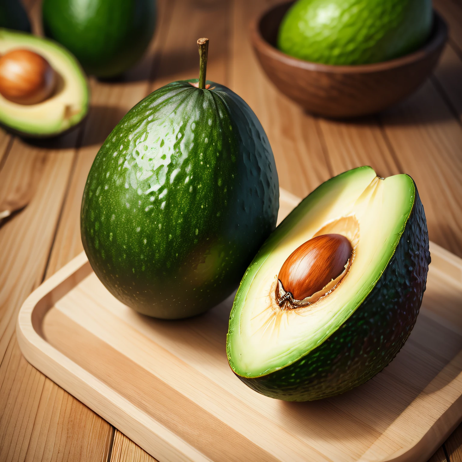fresh avocado