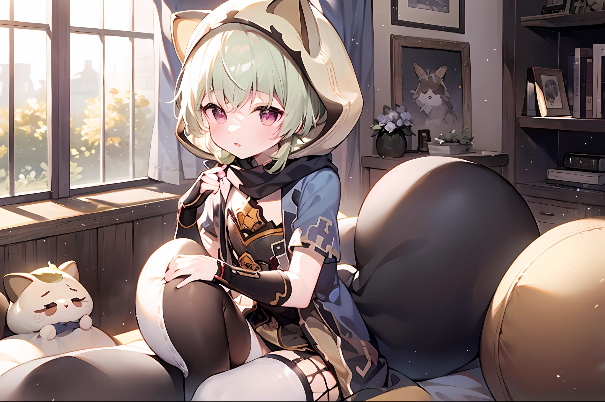 best qualtiy,(kawaii:1.1),(adolable),(A high resolution:1.2),Incredibly Ridiculous res:1.3,Incredibly Fine Illustrations,cute female child,whitestocking