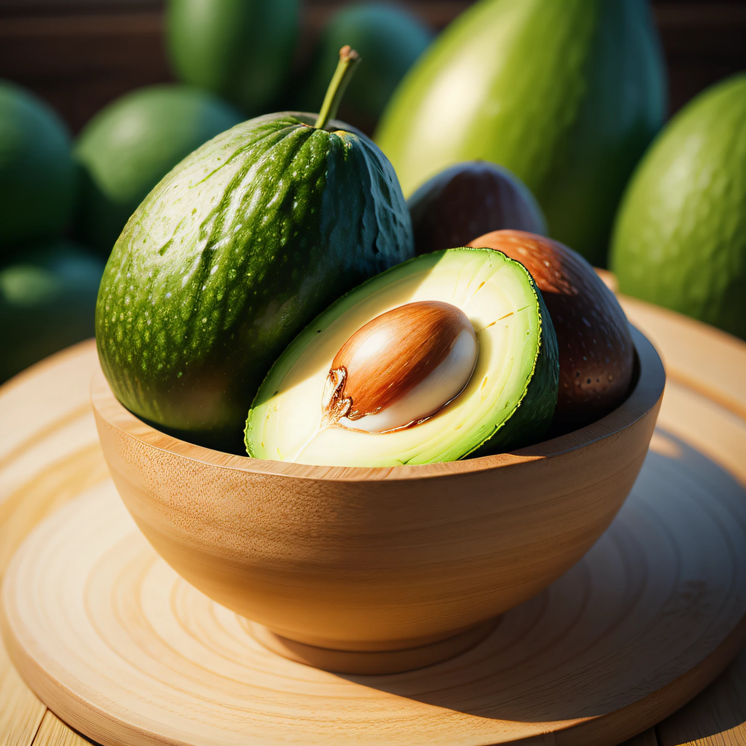 fresh avocado