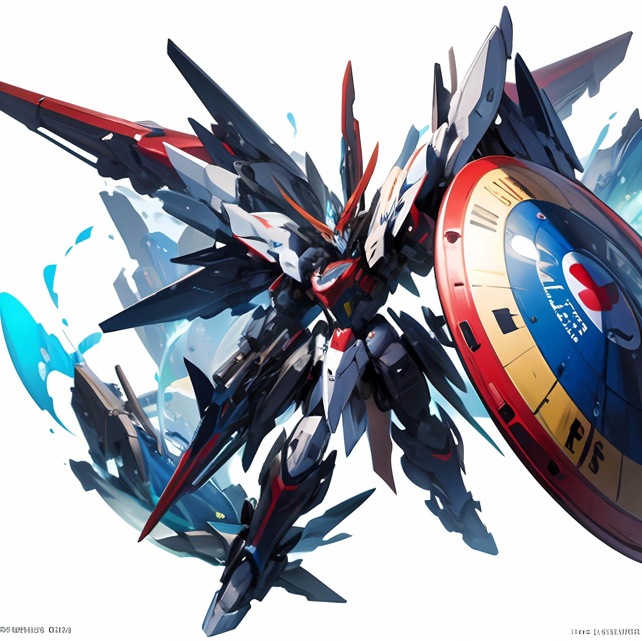 propeller，Round shield，mechs，simple