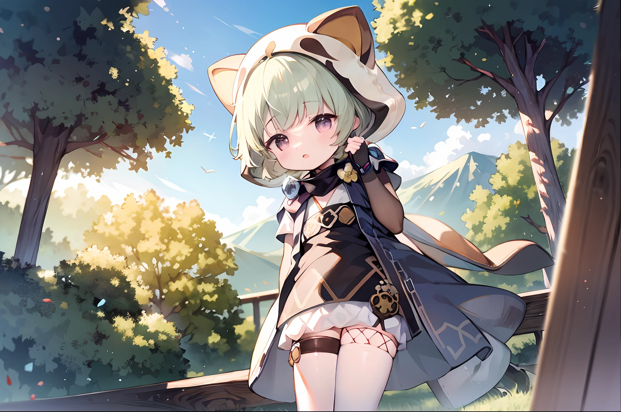 best qualtiy，（kawaii：1.1），（adolable），（A high resolution：1.2），Incredibly Ridiculous res：1.3，Incredibly Fine Illustrations，cute female child，whitestocking