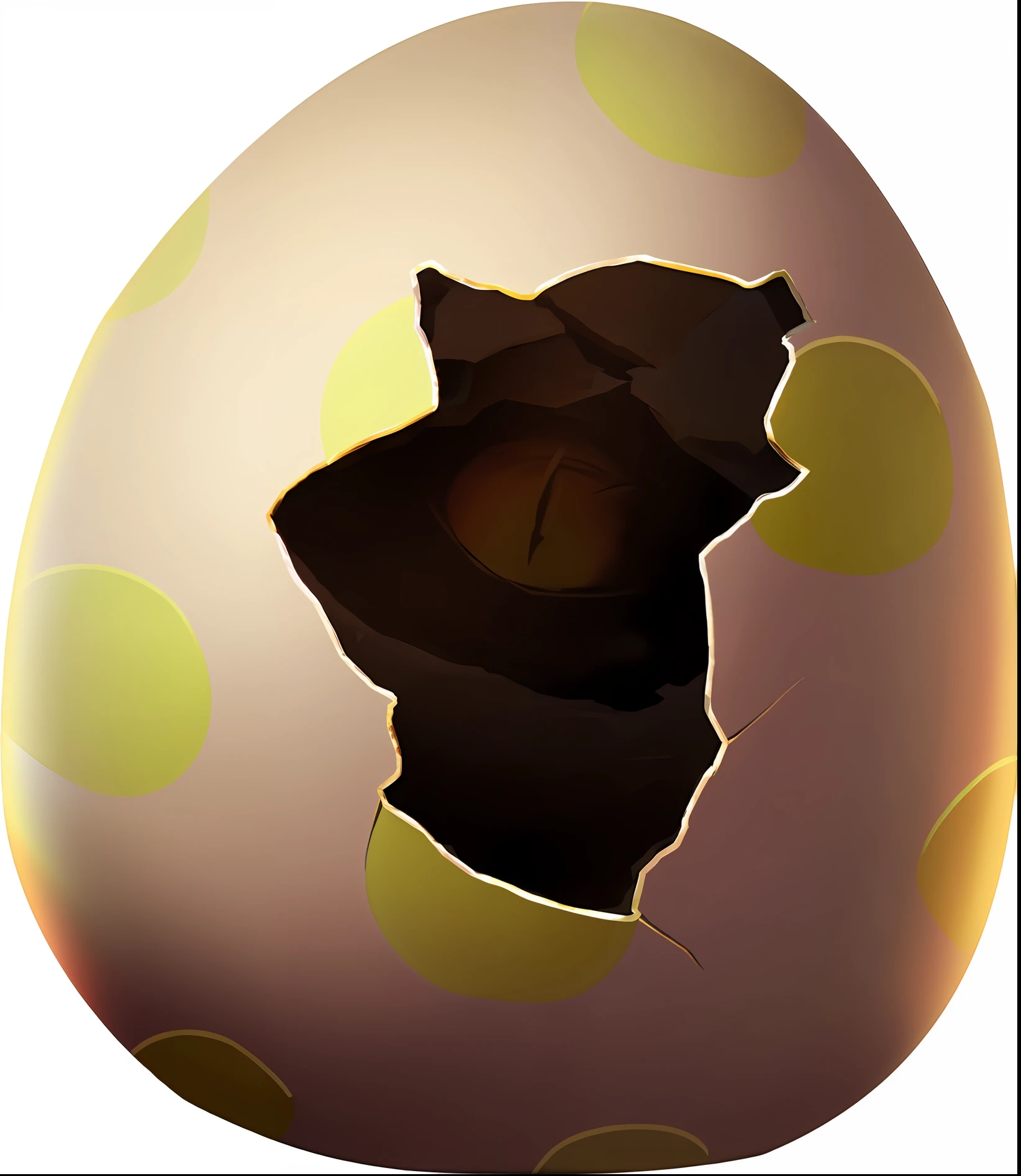There is a broken egg,There is a hole inside, hatching, an egg, Egg, he has a big egg, head is an egg, newly hatched dragon, Renders, ornate egg, humpty dumpty in form of egg, added detail, rendered illustration, Nicolas Cage's face on the egg, Chris Evans peeks out of the egg, strong eggshell texture