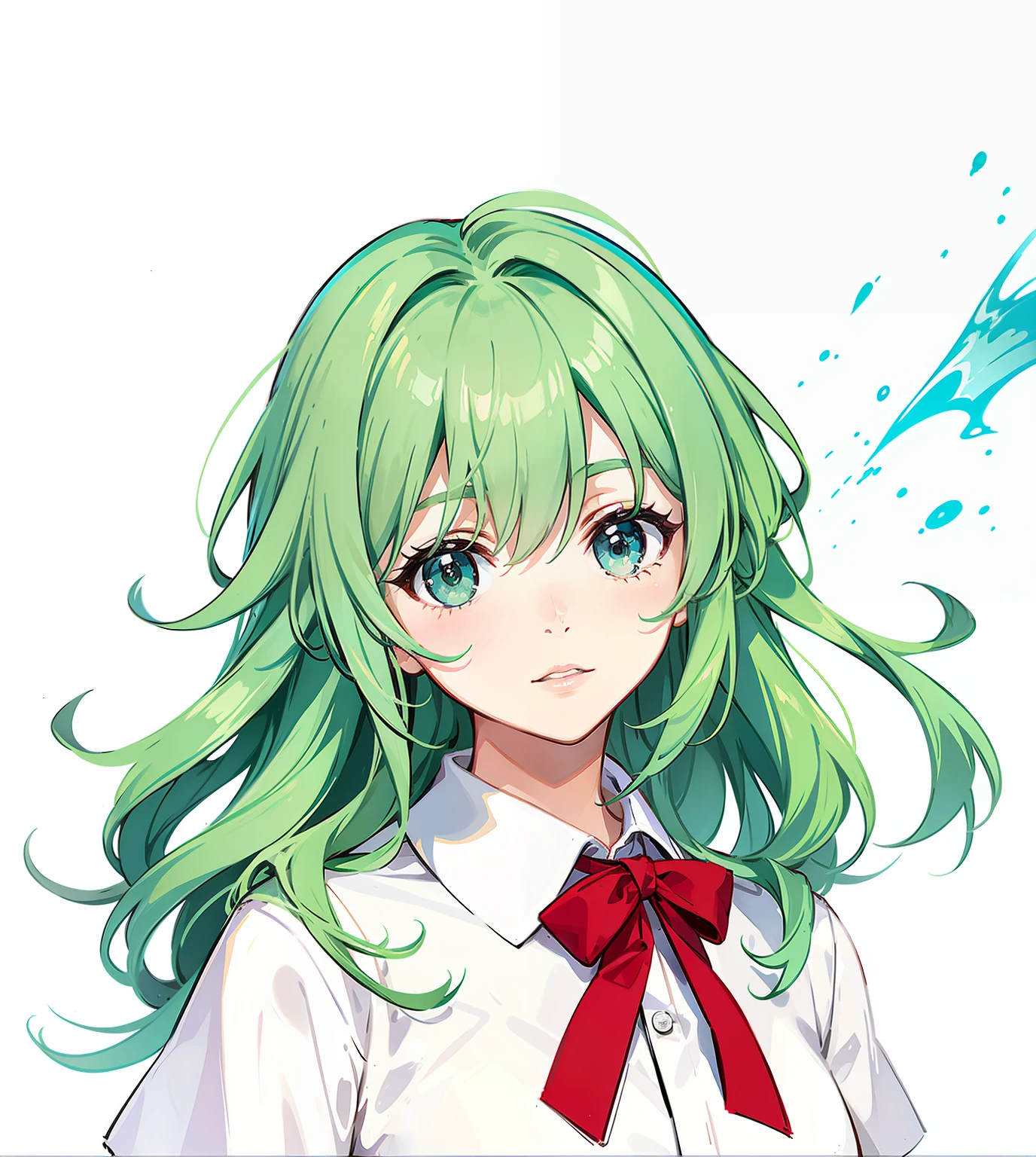 Green hair