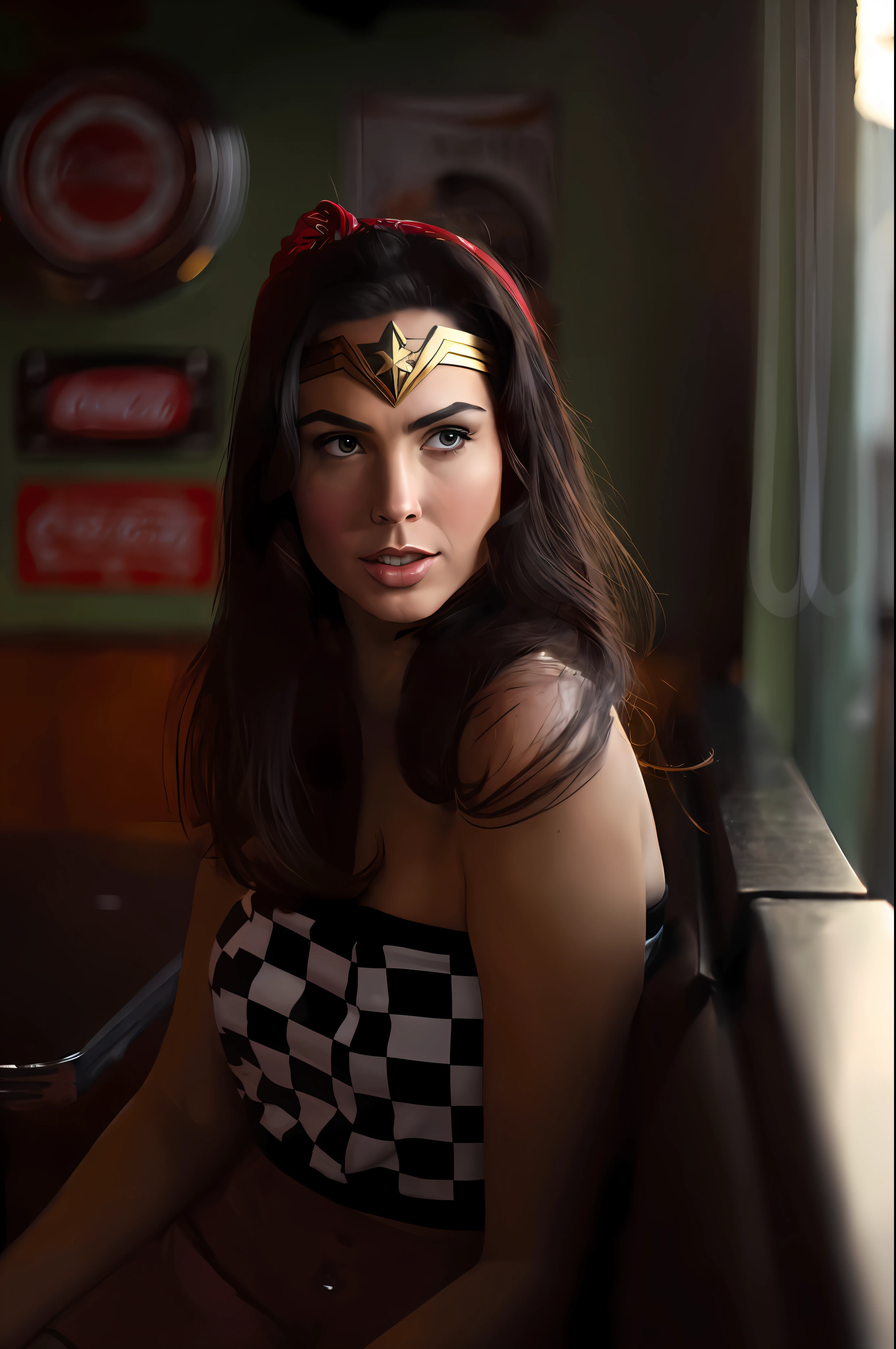 Wonder Woman's Face