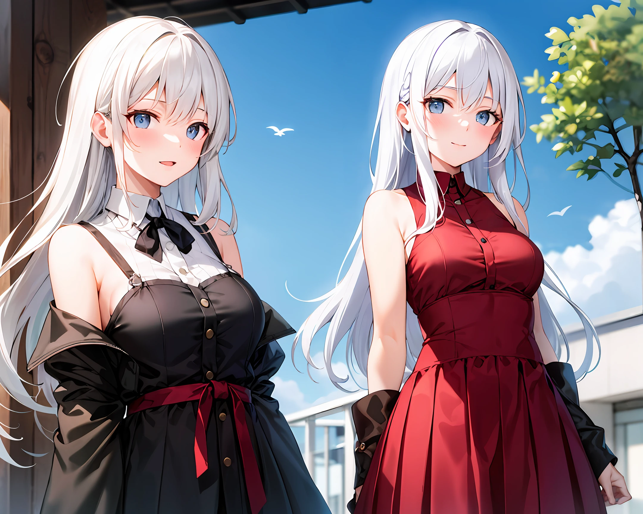 White-haired girl Lori