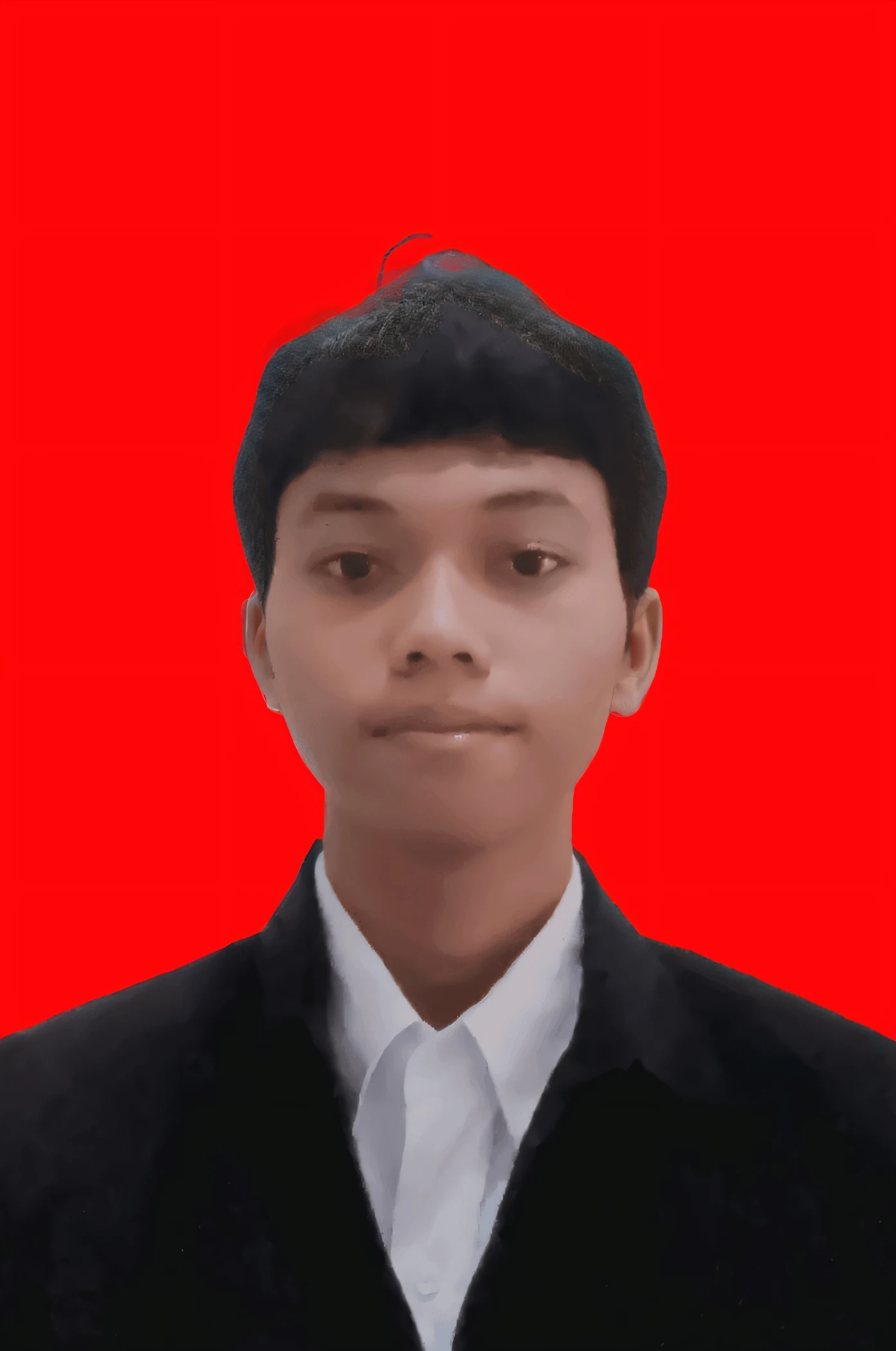 "Enhance the quality of the passport photo without altering the image proportions and facial features. Improve the overall image sharpness, clarity, and resolution. Reduce noise and optimize brightness and contrast to achieve a more polished look. The goal is to maintain the original proportions and facial characteristics while enhancing the image's overall quality. Please ensure the final result appears natural and realistic. If there are any specific adjustments or additional requests needed, provide further guidance to the editor for refinements."