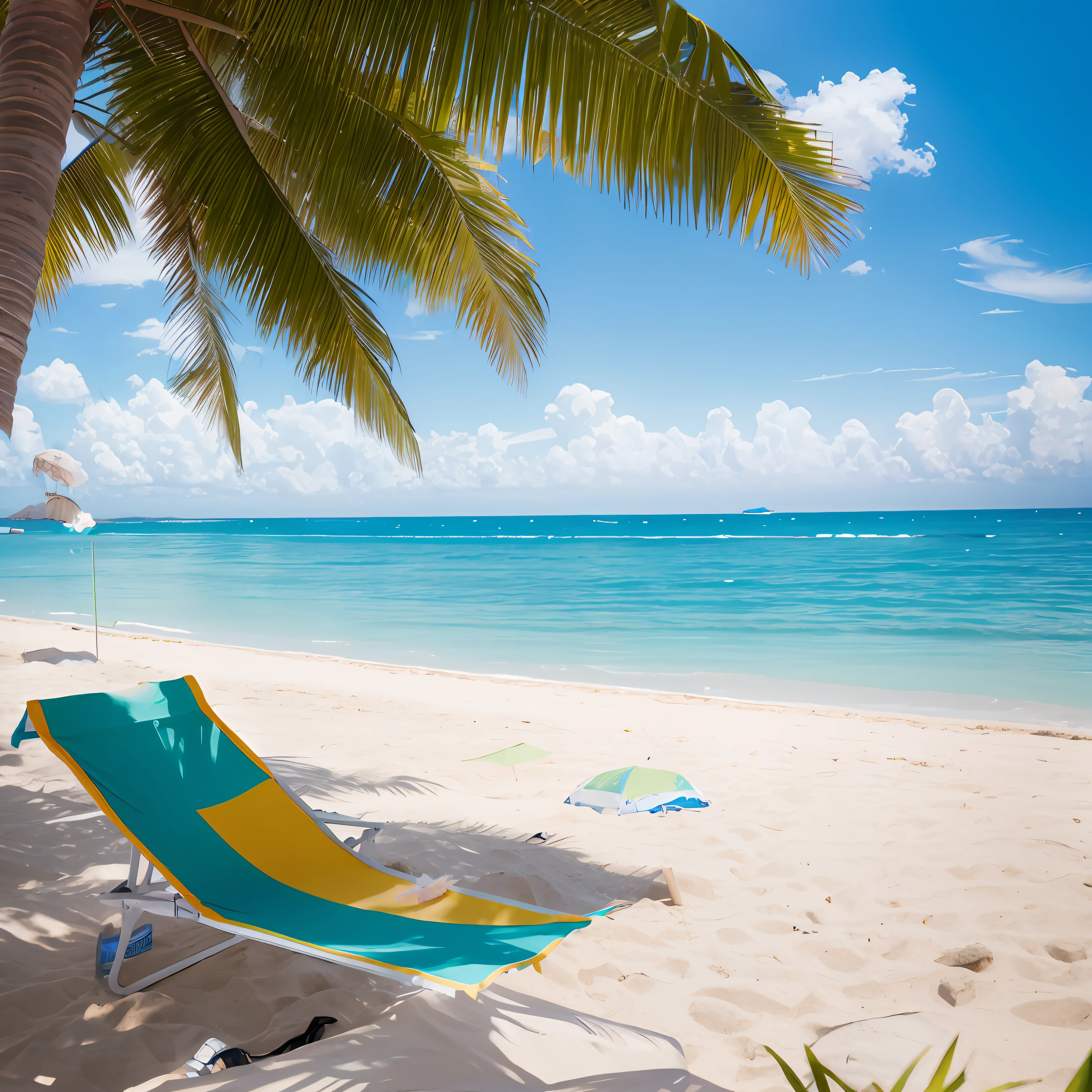Beach chair umbrellas