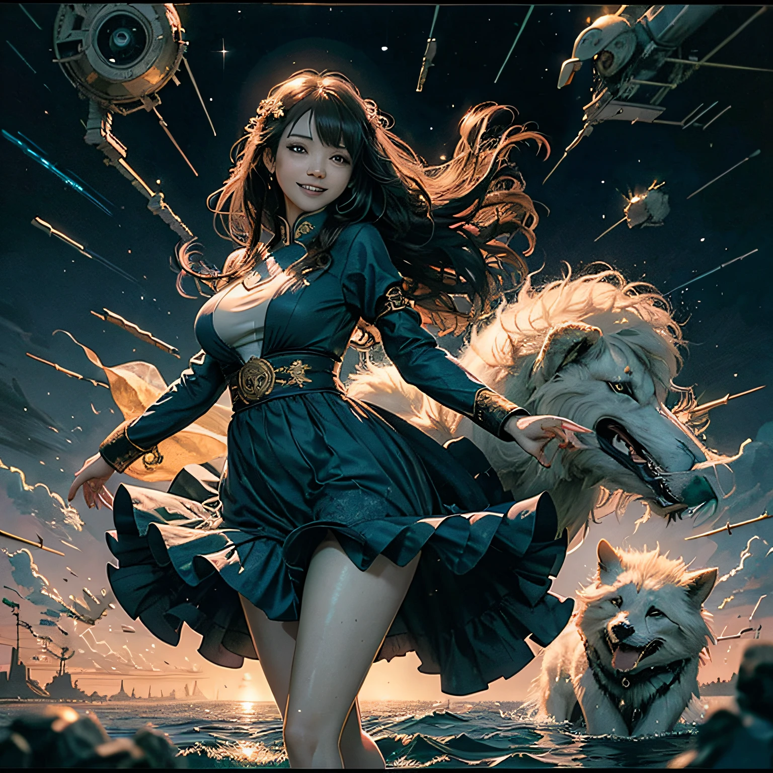 realisticlying, long_hair, photorealestic, 独奏, long_hair, (realisticlying:1.4), best qualtiy, 超高分辨率, teeth, longer sleeves, a blue dress, large mouth, full bodyesbian, 3girl, grinning smile, scribbles(Curly), ok sign,
ssmile,standing on your feet,1girll,full bodyesbian,big breasts beautiful,tmasterpiece,Best quality at best,extremelydetailedface,Perfect lighting,1girll,独奏,
best qualtiy,超高分辨率,(realisticlying:1.4),Separate lipstick,hyper-detailing,Peach buttock,looking at viewert,tmasterpiece,best qualtiy, --auto