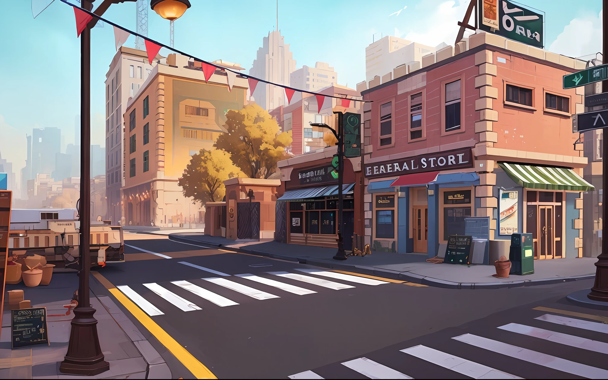 Masterpiece, best quality, (very detailed CG Unity 8k wallpaper), (best quality), (best illustration), (darkest), Gaborone, absurd, realistic lighting, (abyss), beautiful details shining, Peter MohrBacher art, urban architecture, real estate, high-rise buildings, modern architecture