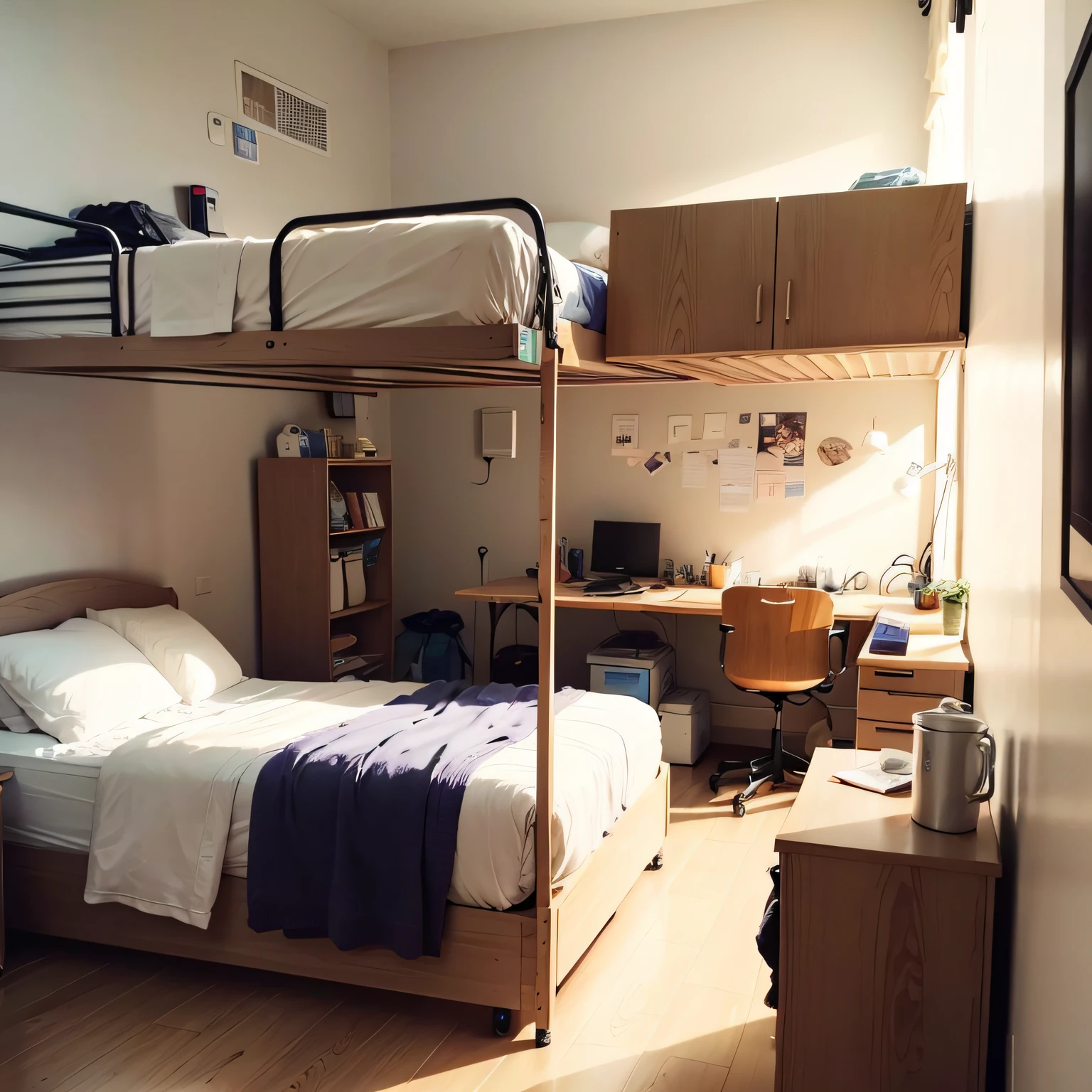 University dormitory male 24 years old Clean and tidy --auto