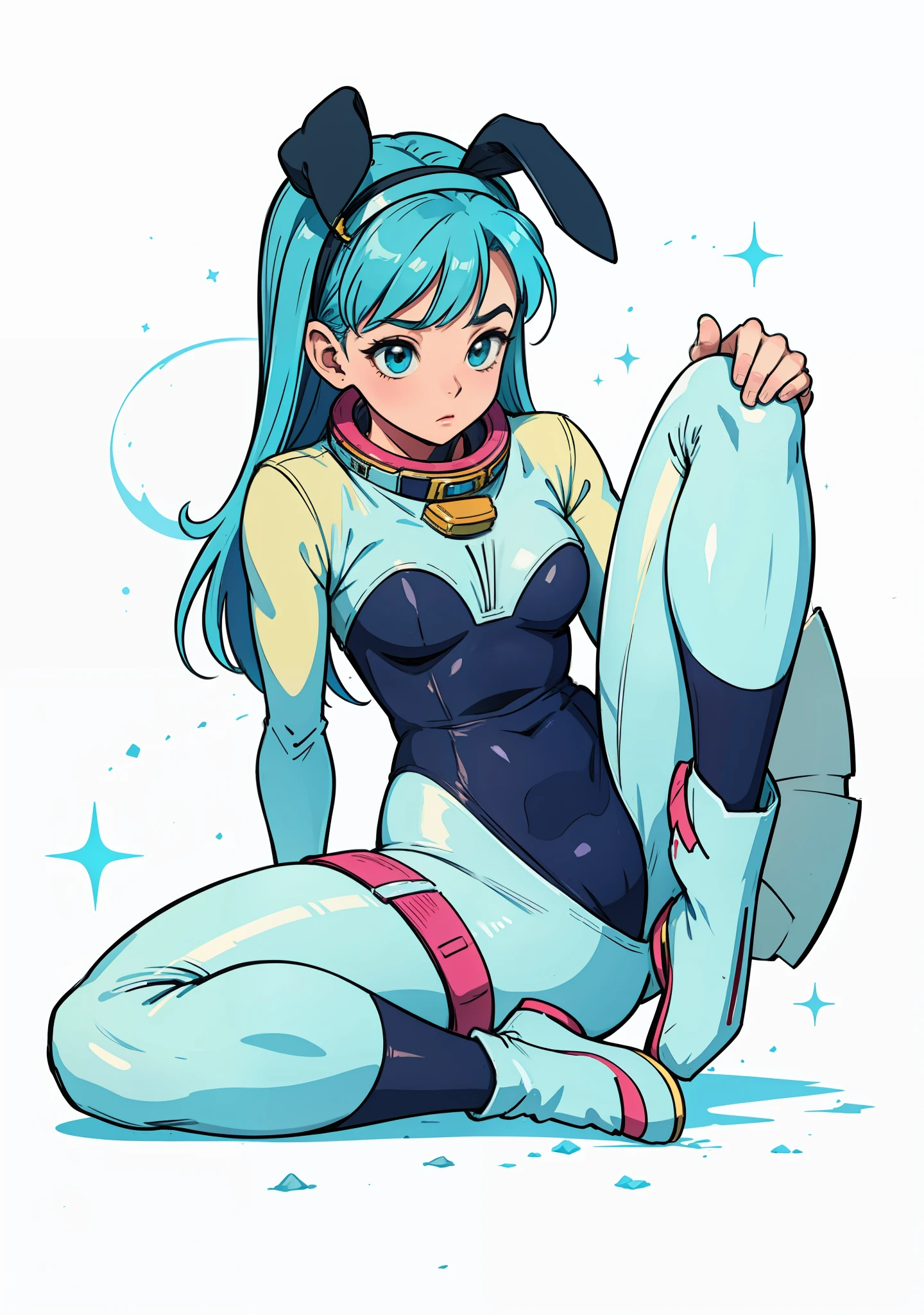 Bulma. Traje de astronauta usado.