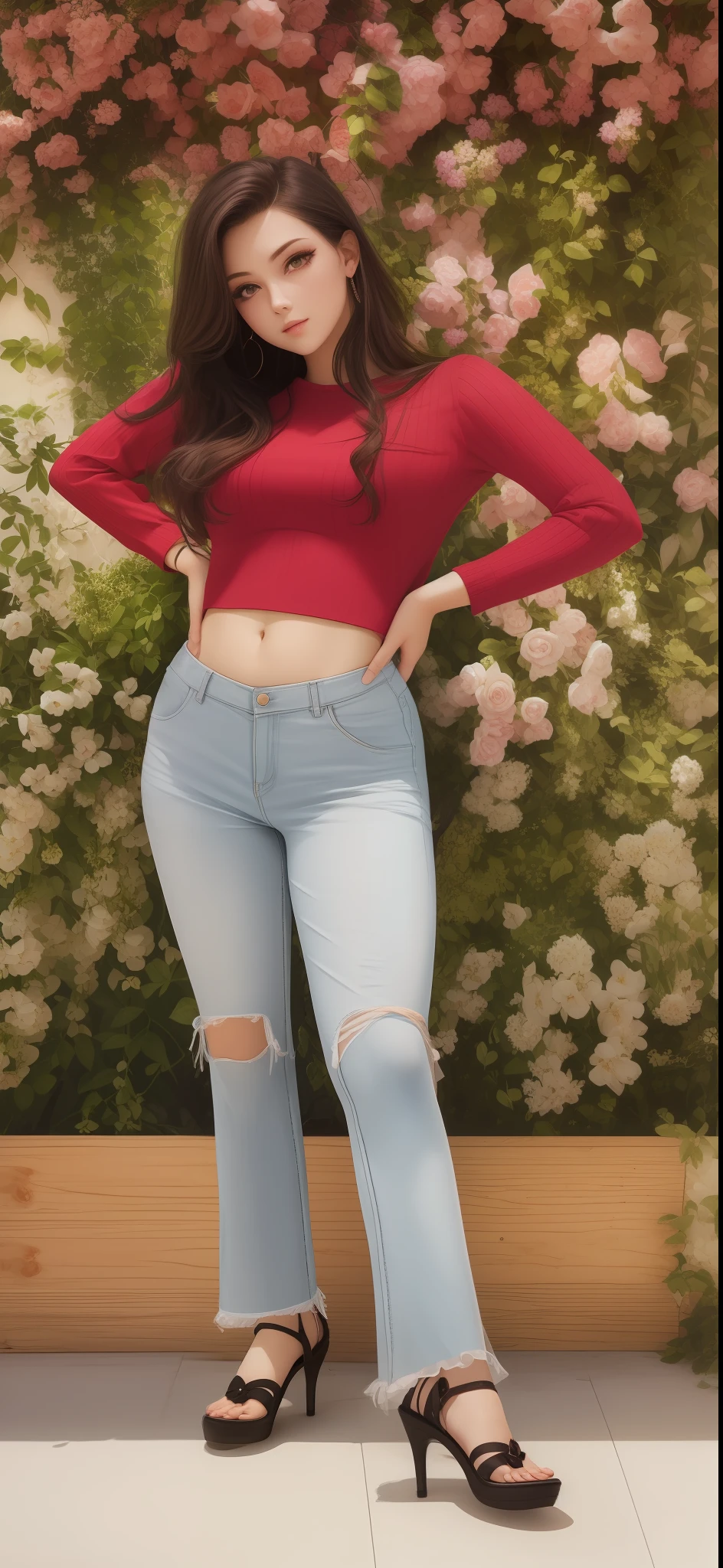((Night, Real Light, Top Quality, 8k, Masterpiece: 1.3)), Normal Body Shape Beautiful Girl: 1.4, (Brown Hair, Colossal: 1.3), Sexy Underwear, Lying on Bed, Open Legs, Ultra Detailed Face, Detailed Eyes, Double Eyelids