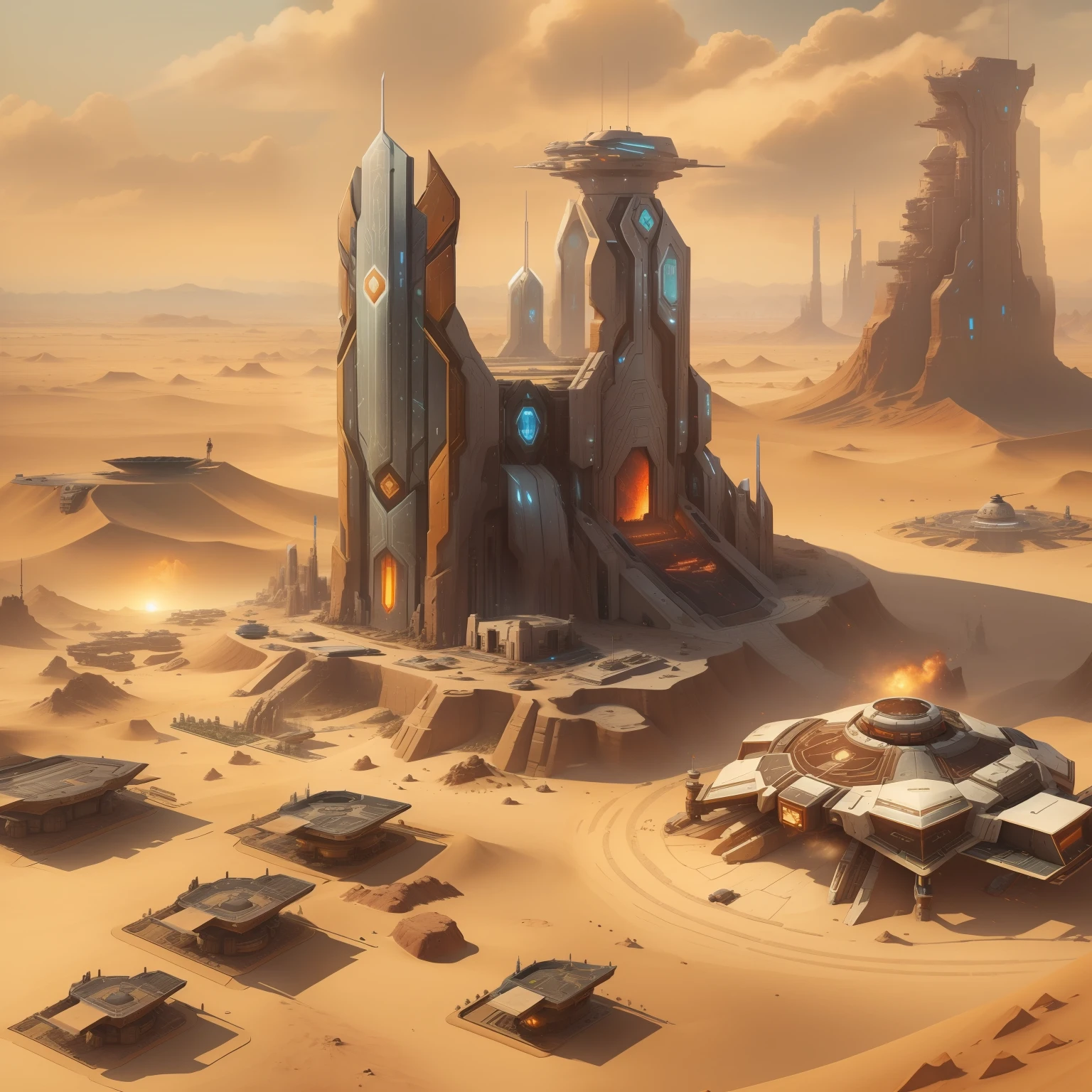 Koo Empire，A land is barren and resources are scarce，But it is technologically advanced，A powerful technological empire。high - tech，A desert，barren