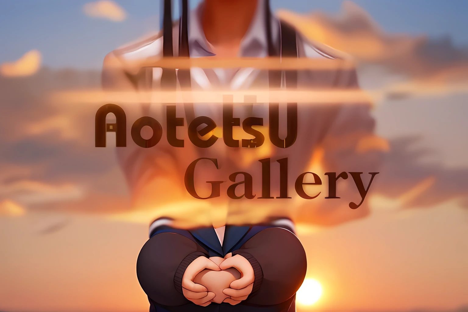masterpiece, best quality, (1faceless boy:1.3),(boy grabbing breast:1.1),1girl .(school uniform:1.2), black long hair,brown eyes,(classroom:0.8), (sunset:0.7),(medium breasts:1.4), (sad smile:0.8)
