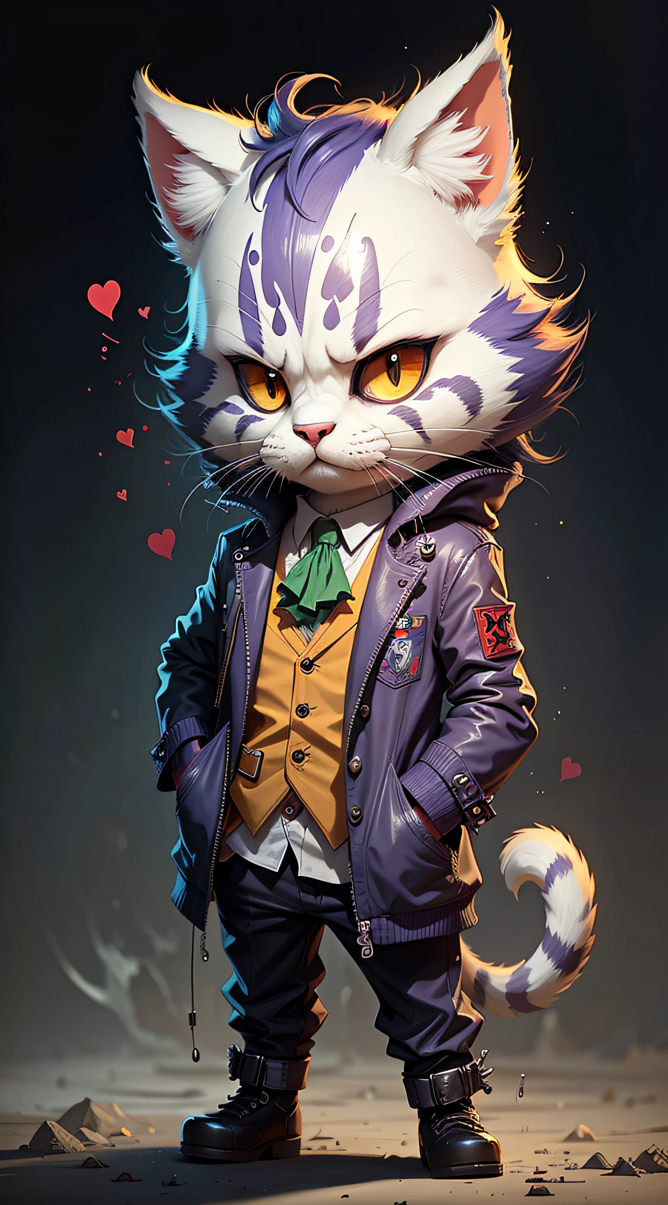 c4tt4stic, Joker, cat