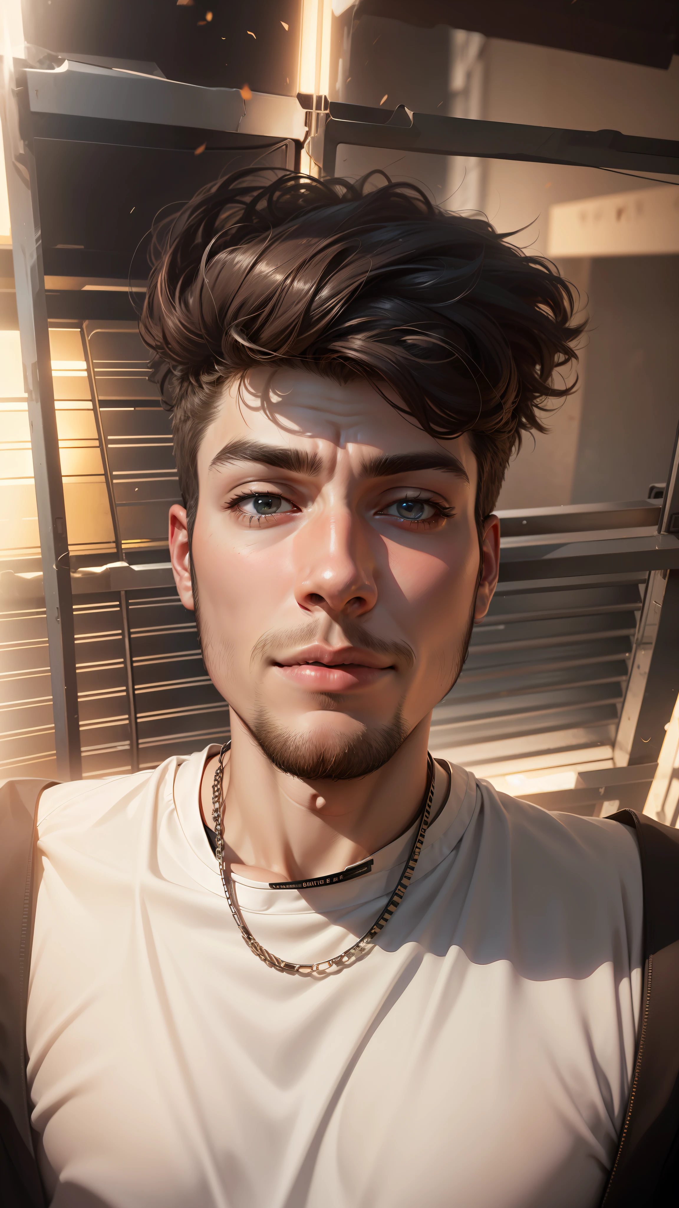 Change background cyber prank handsome boy realistic face 8K ultra resolution