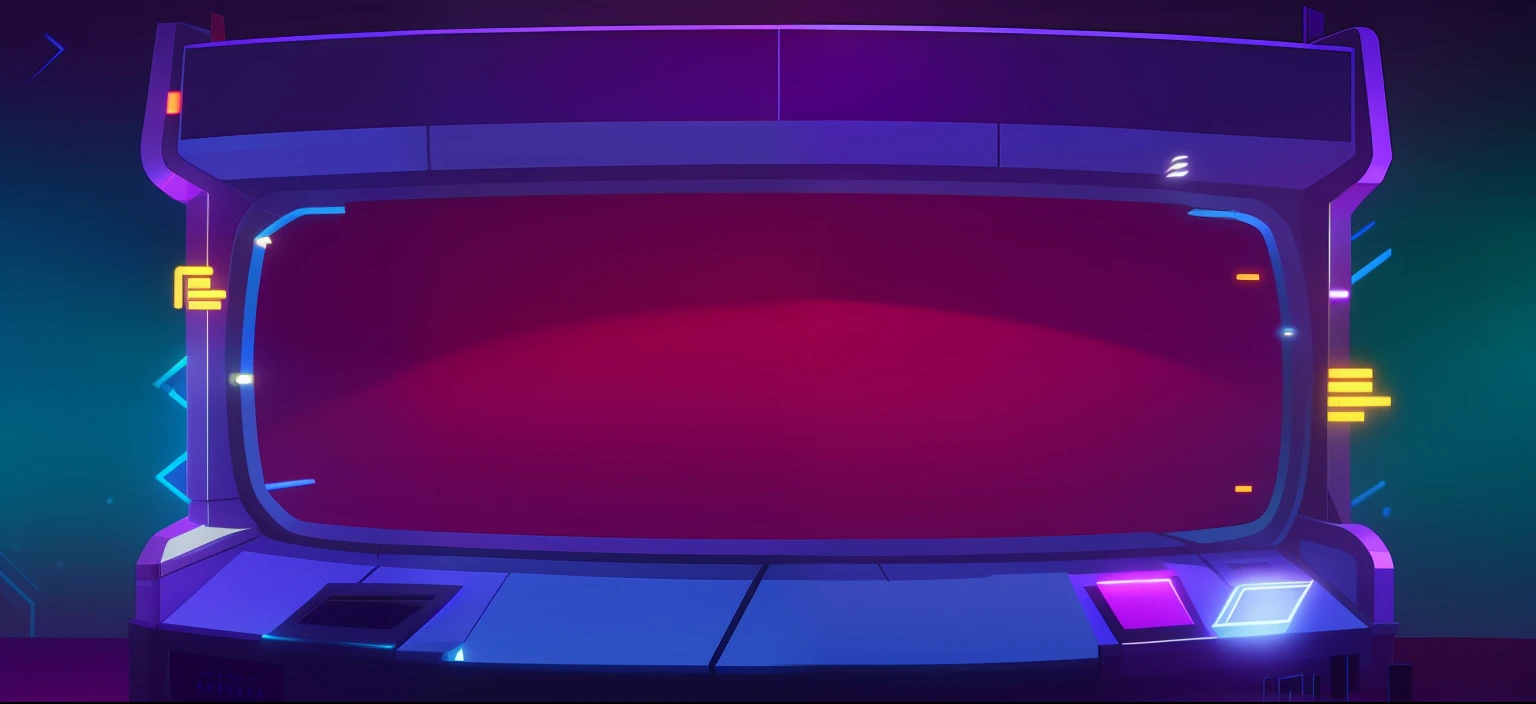There is a purple and blue TV with a red screen, arena background, arte de fundo, background artwork, Background bar, random background scene, game background, Black purple studio background, Mobile game background, neon jacuzzi, Magenta and blue, Background(Solid), game overlay, Stage background, purplish space in background, riot background, Purple and red bleeding