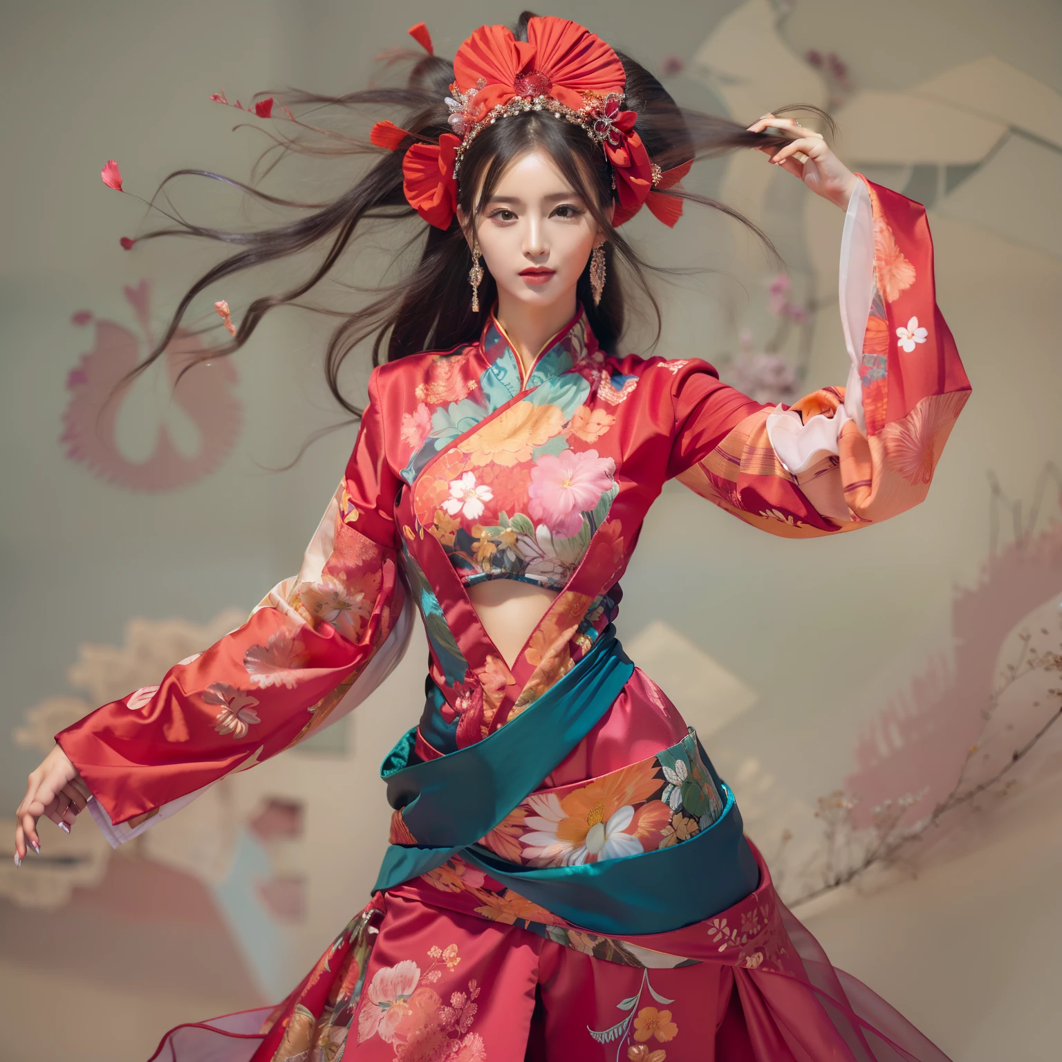 The most beautiful Asian woman, full body,