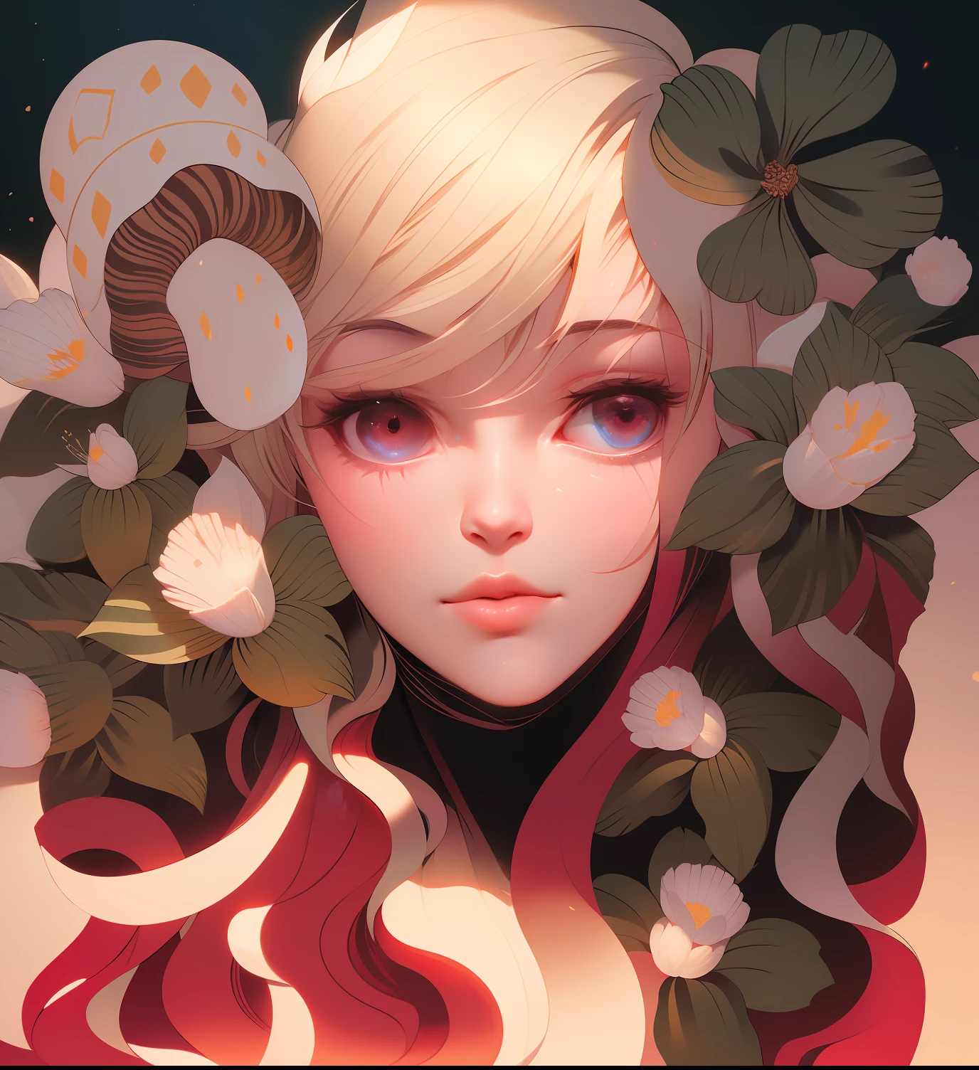 arafed woman laying on a bed of branches with her eyes closed, artwork in the style of guweiz, guweiz, guweiz masterpiece, by Yanjun Cheng, guweiz on pixiv artstation, guweiz on artstation pixiv, by Ye Xin, inspired by Yanjun Cheng, by Russell Dongjun Lu, by Yang J,masterpiece, best quality, (extremely detailed CG unity 8k wallpaper), (best quality), (best illustration), (best shadow), absurdres, realistic lighting, (Abyss), beautiful detailed glow