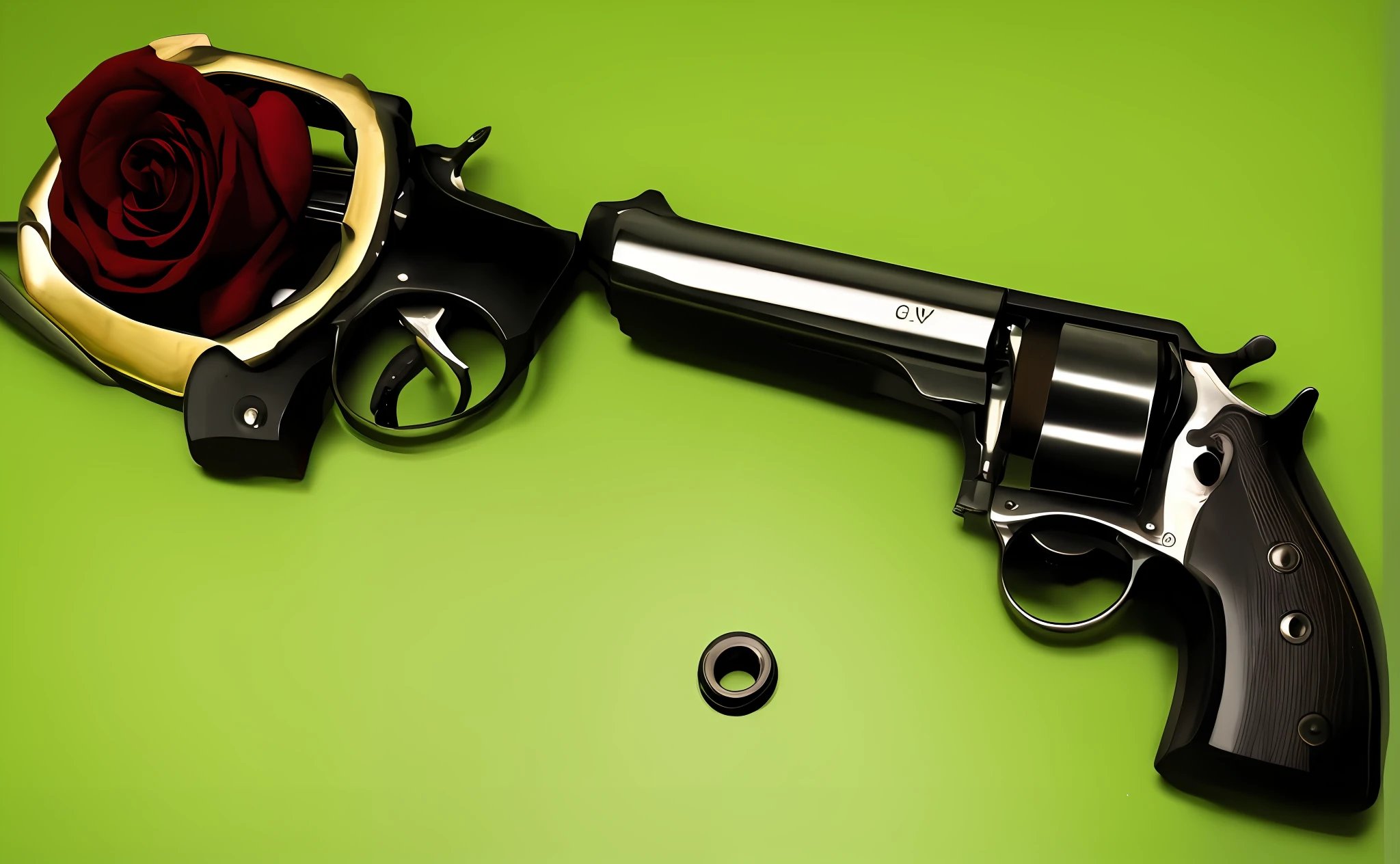 The muzzle is a rose