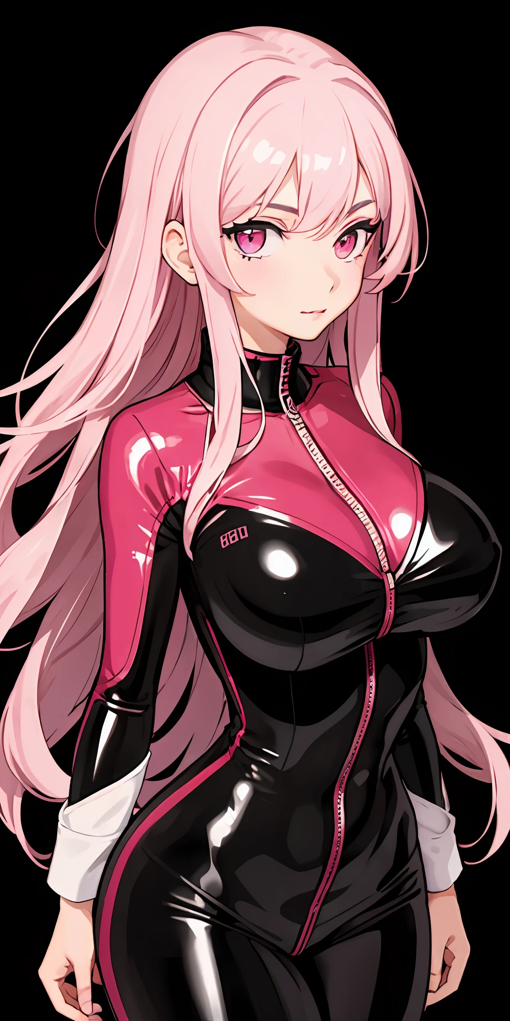 bright pink eyes,