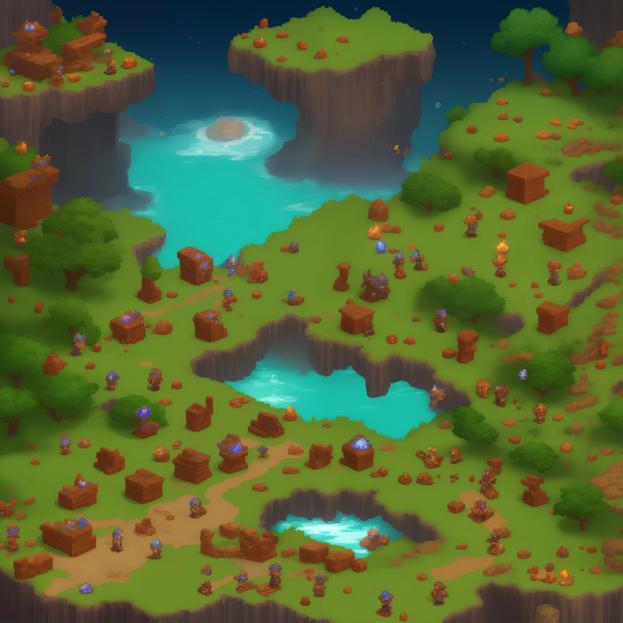 Elemental sprites