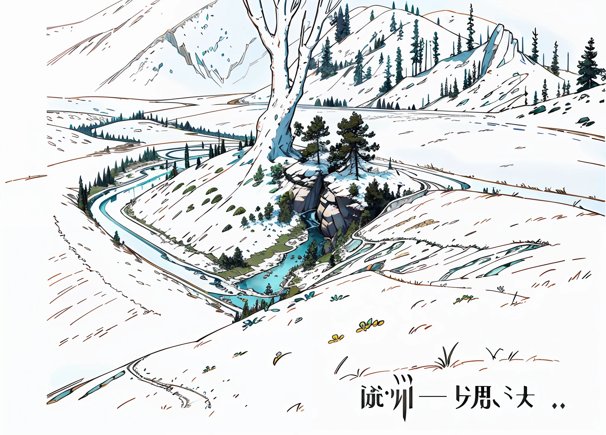 Vast landscape,Greenery