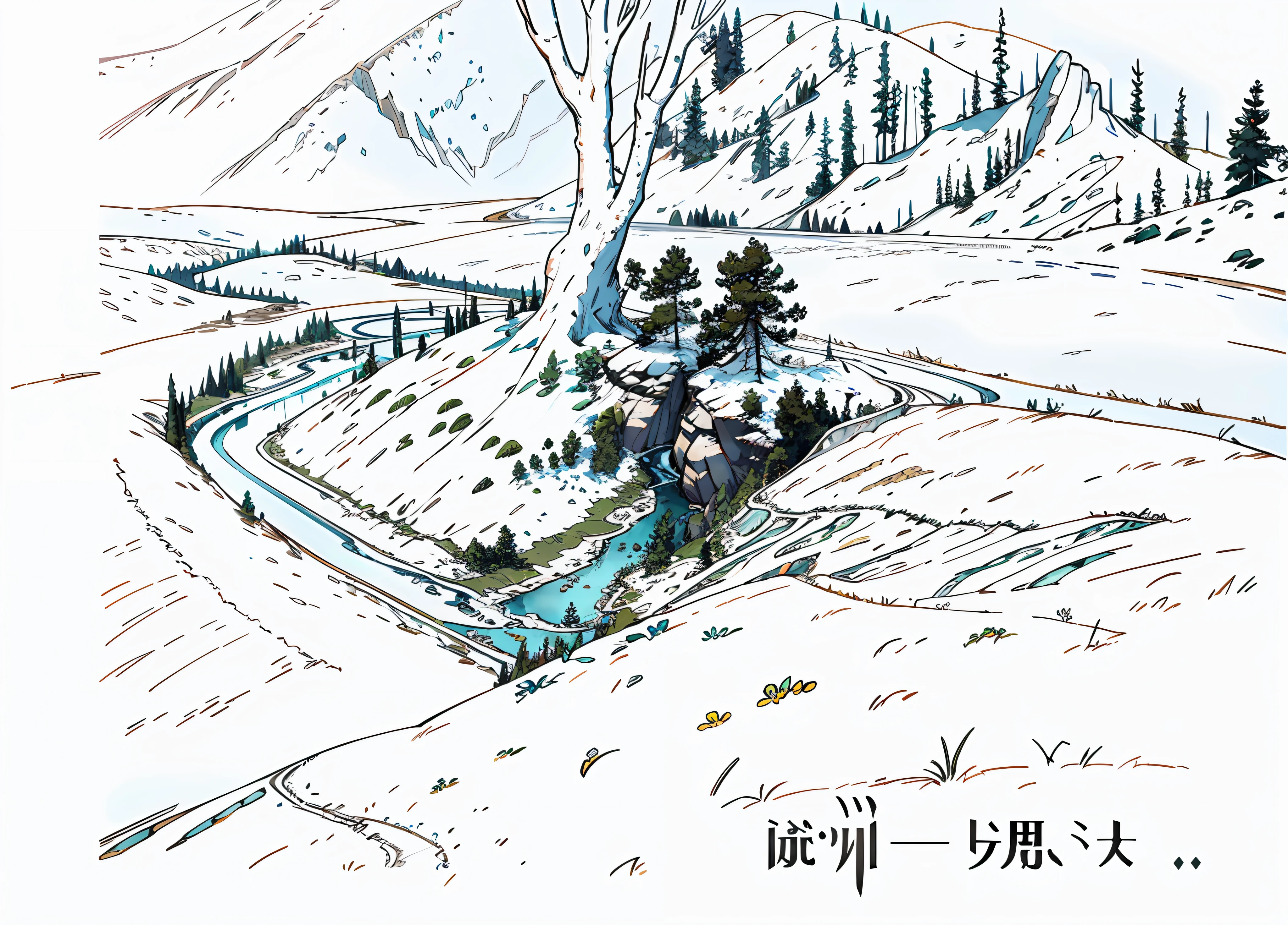 Vast landscape,Greenery