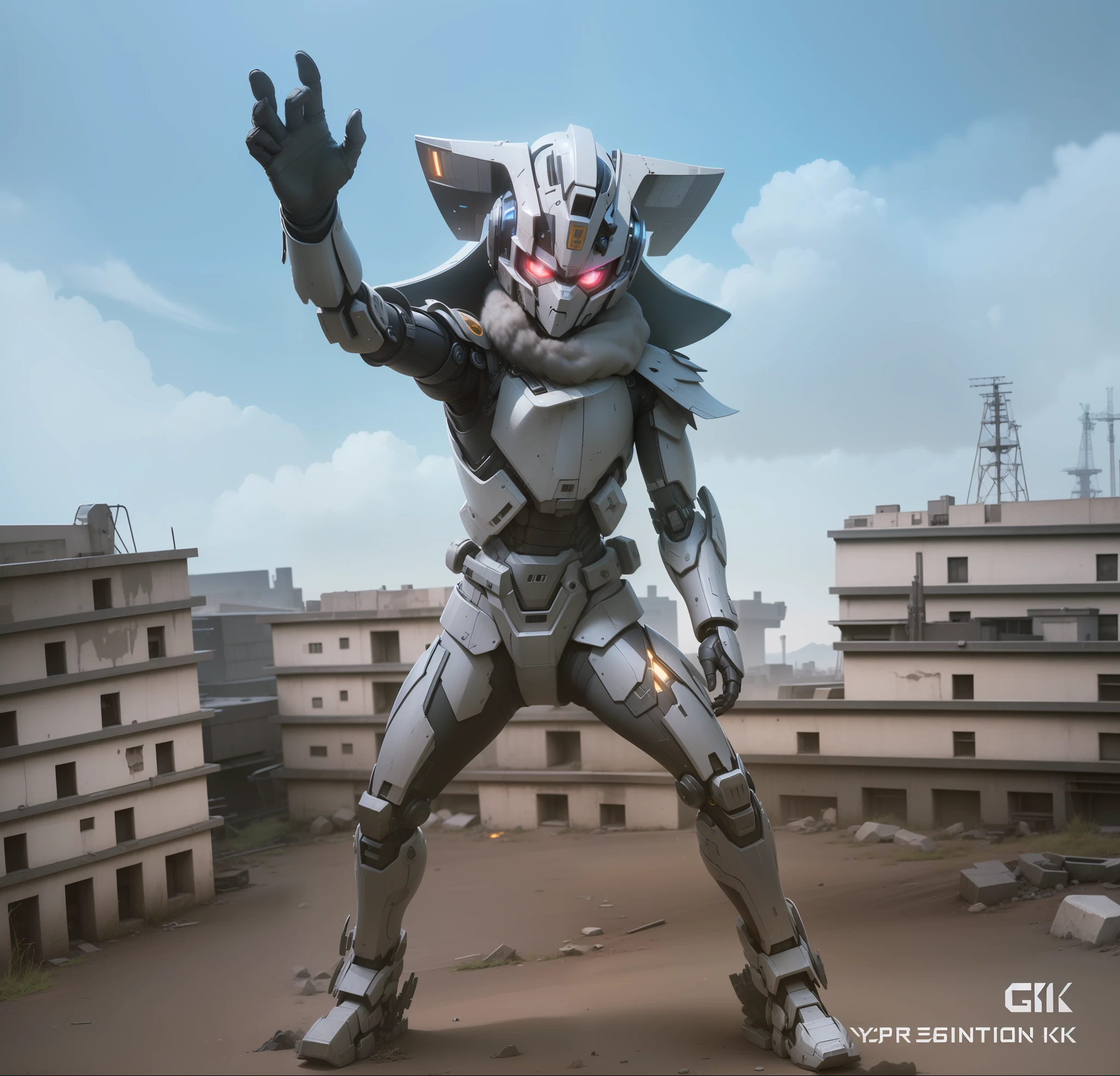 Hyper-detailing，A high resolution，Hyper-detailing，best qualtiy，astounding，top Quority，the Extremely Detailed CG Unity 8K Wallpapers，cinmatic lighting，Cool mech style，Bright metal，Transformers style