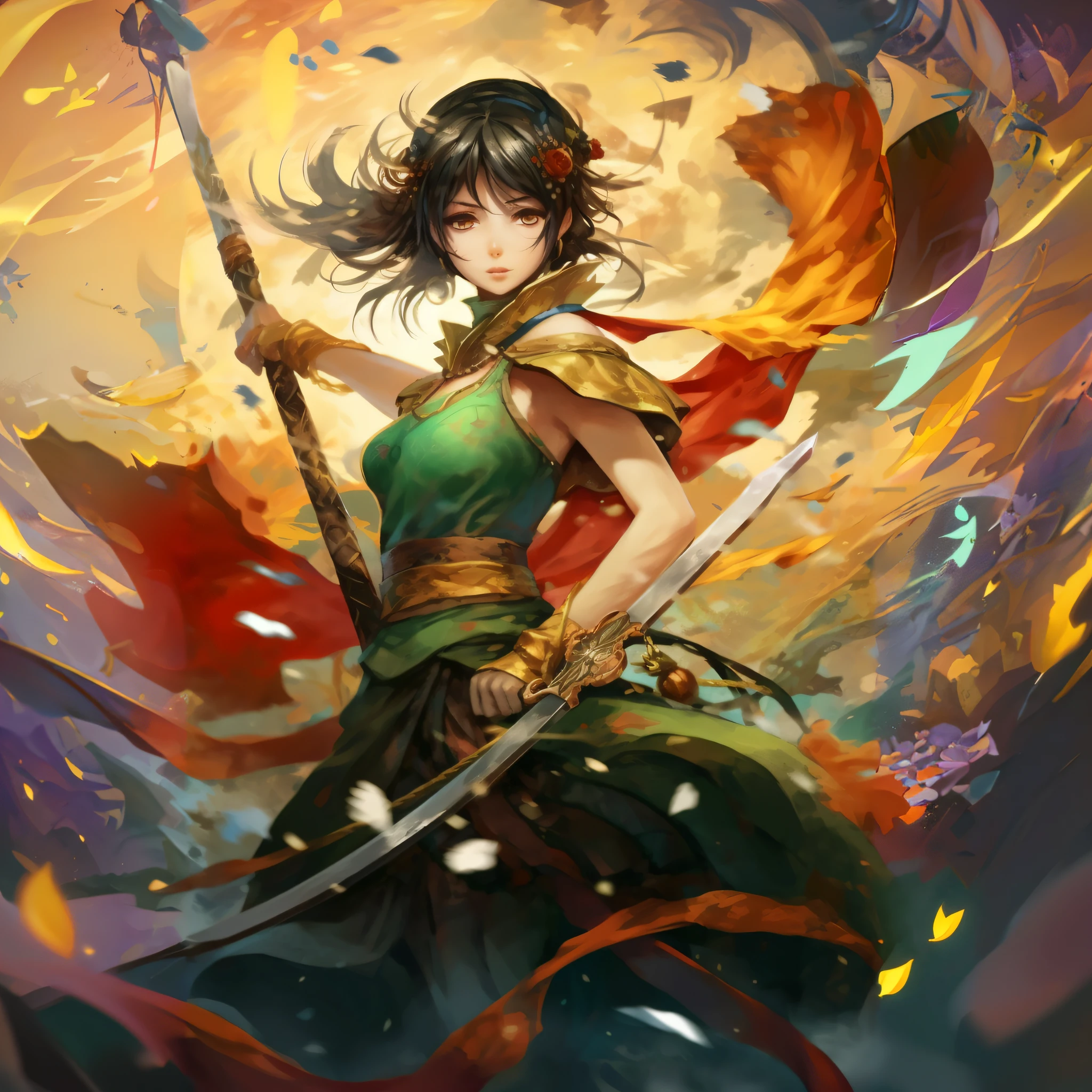 Masterpiece, best quality, (very detailed CG unity 8k wallpaper), (best quality), (best illustration), (best shadows), glow sprite, with a glowing deer, in the swimming pool Drinking water, natural elements in the forest theme. Mysterious forest, beautiful forest, nature, surrounded by flowers, delicate leaves and branches surrounded by fireflies (natural elements), (jungle theme), (leaves), (twigs), (fireflies), (particle effects) etc. 3D , Octane rendering, ray tracing, super detailed