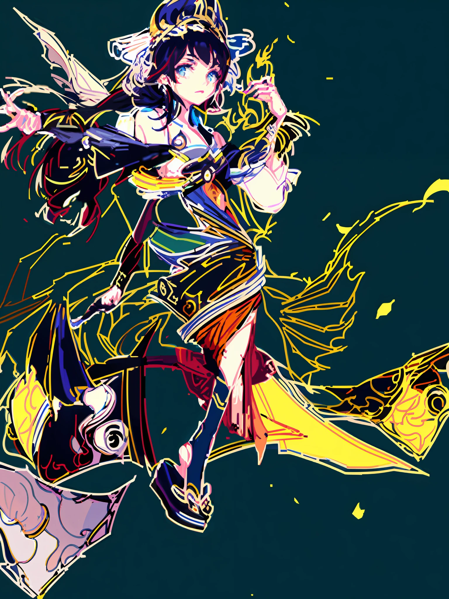 (masterpiece, top quality, best quality), pixel,pixel art,1girl,full body,