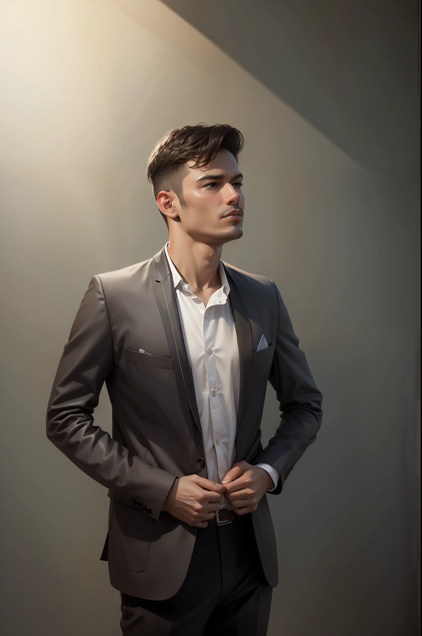 simple change in background , face look like real