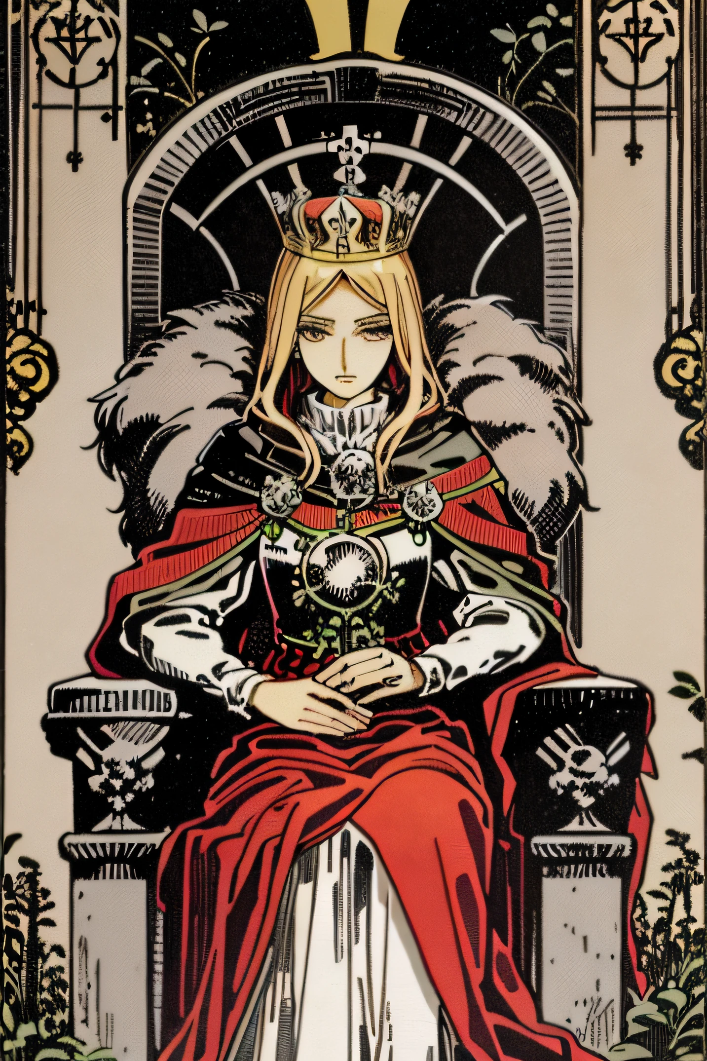 tarot card, the queen